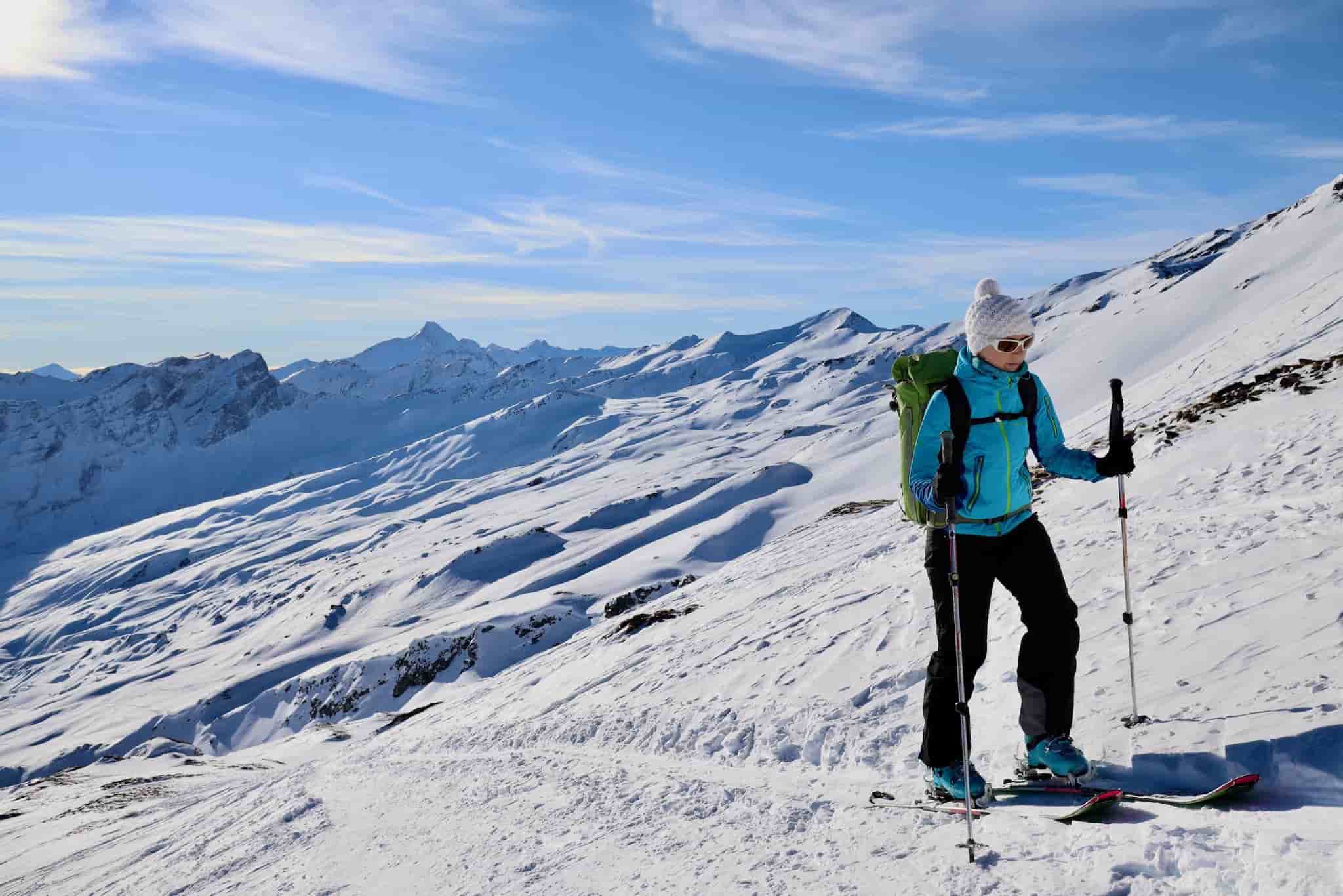 New Year's Eve ski tour on the Tällihorn