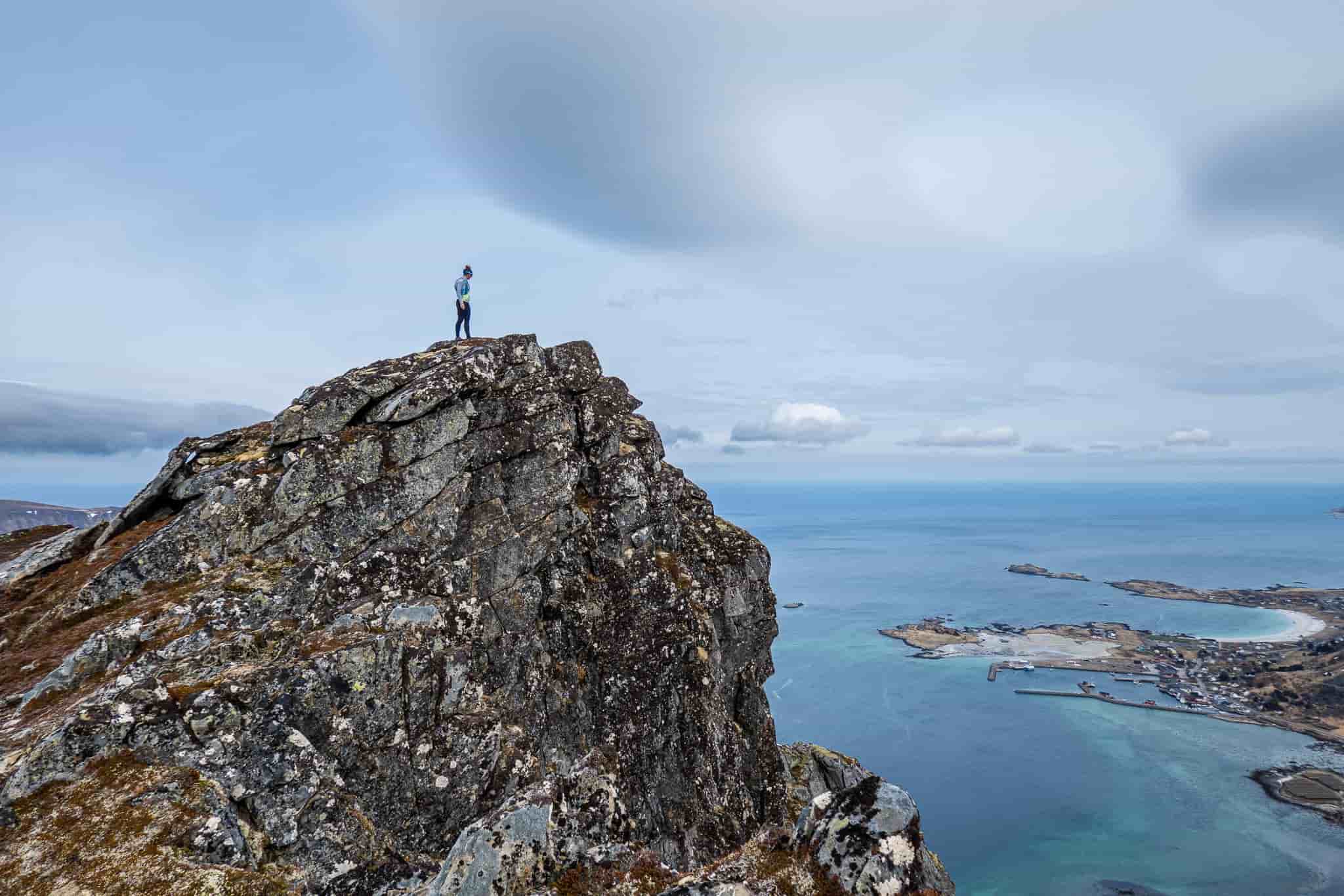 Trail run to the top of Volandstind