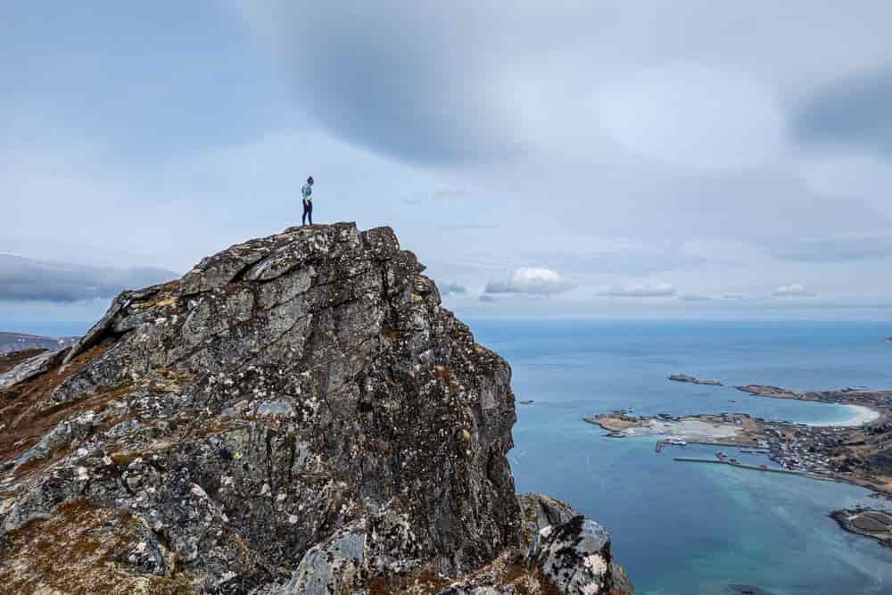 Trail run to the top of Volandstind