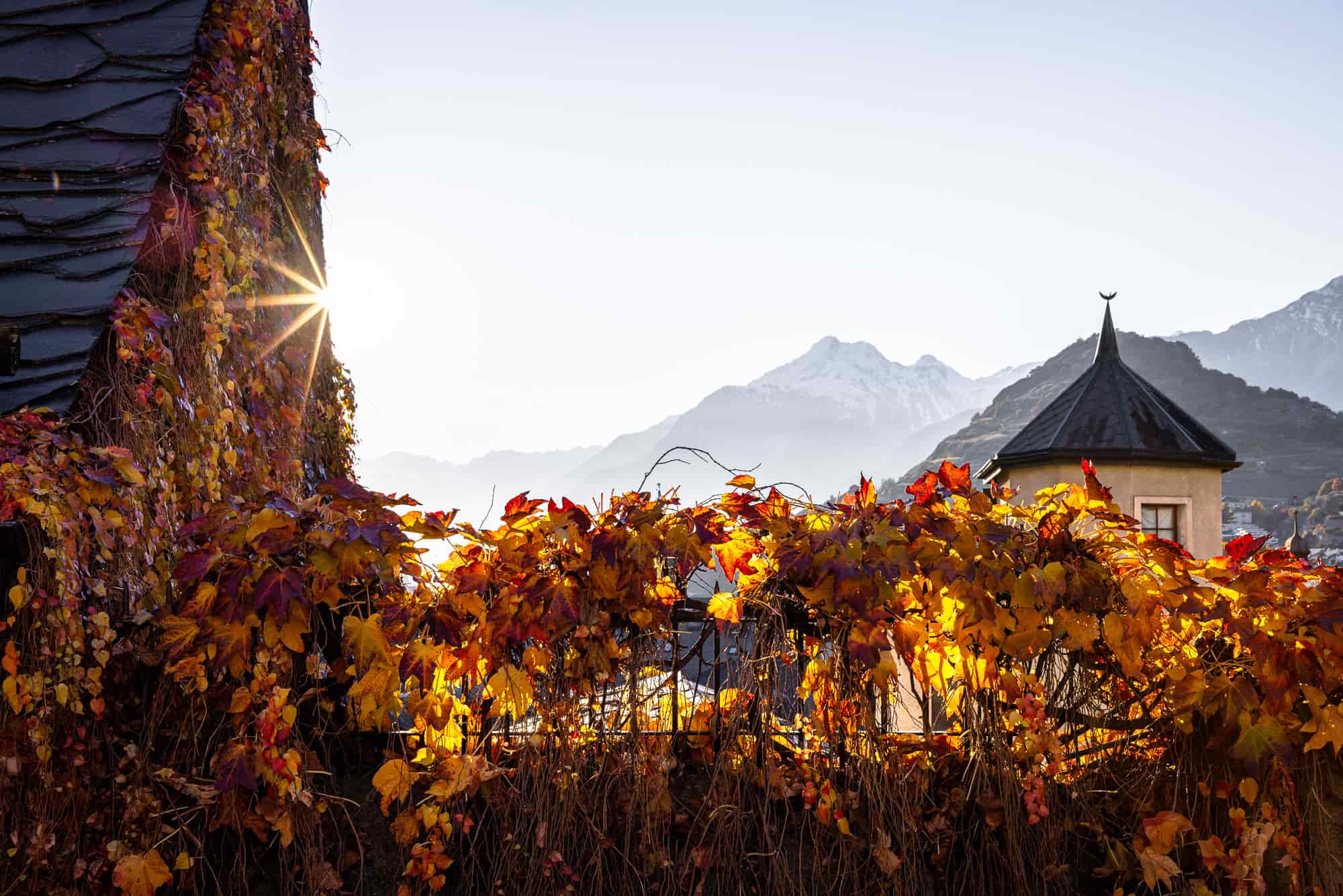 Sion ist die Hauptstadt des Kanton Wallis