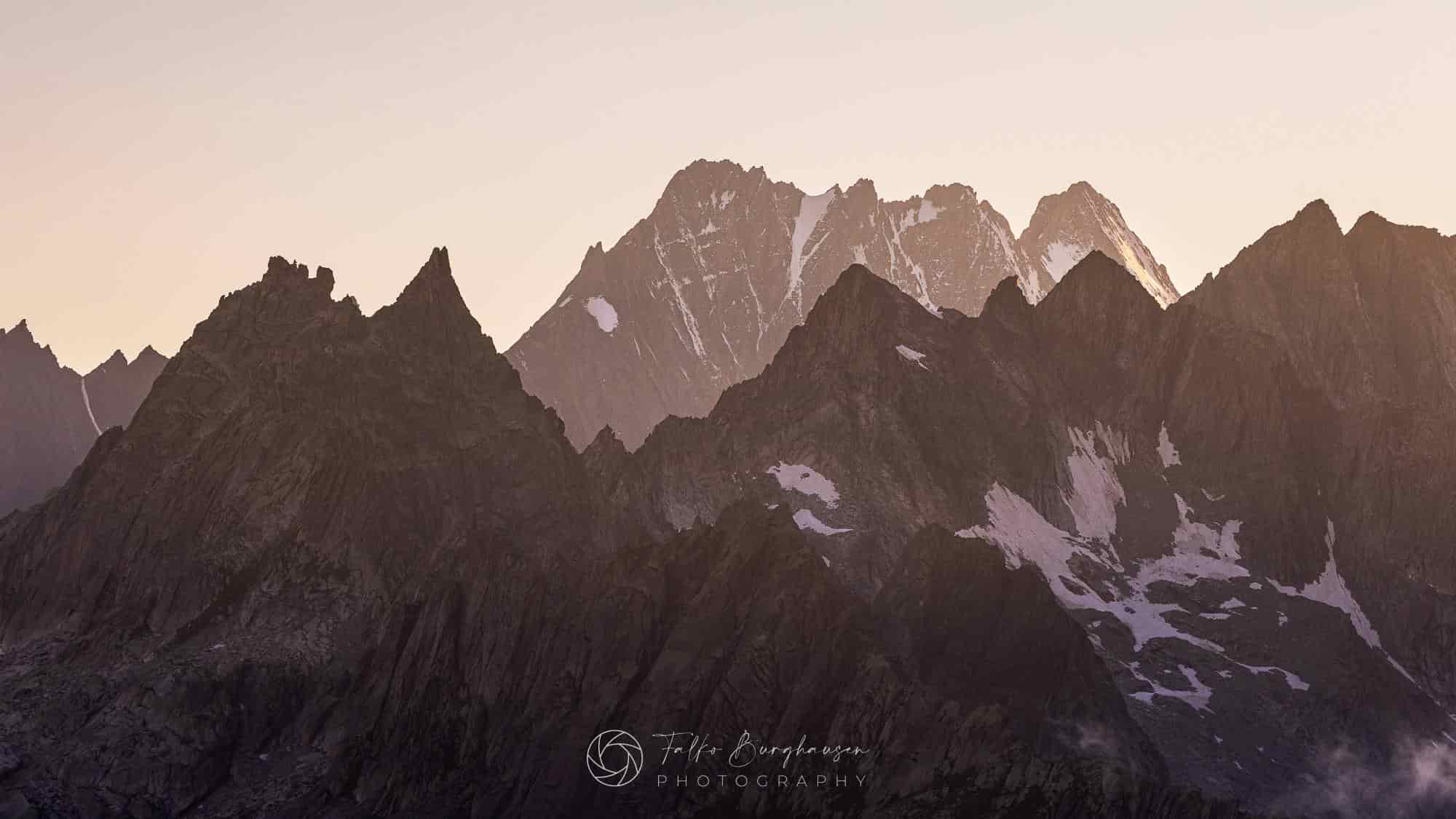 Shadows and Light of the Alps