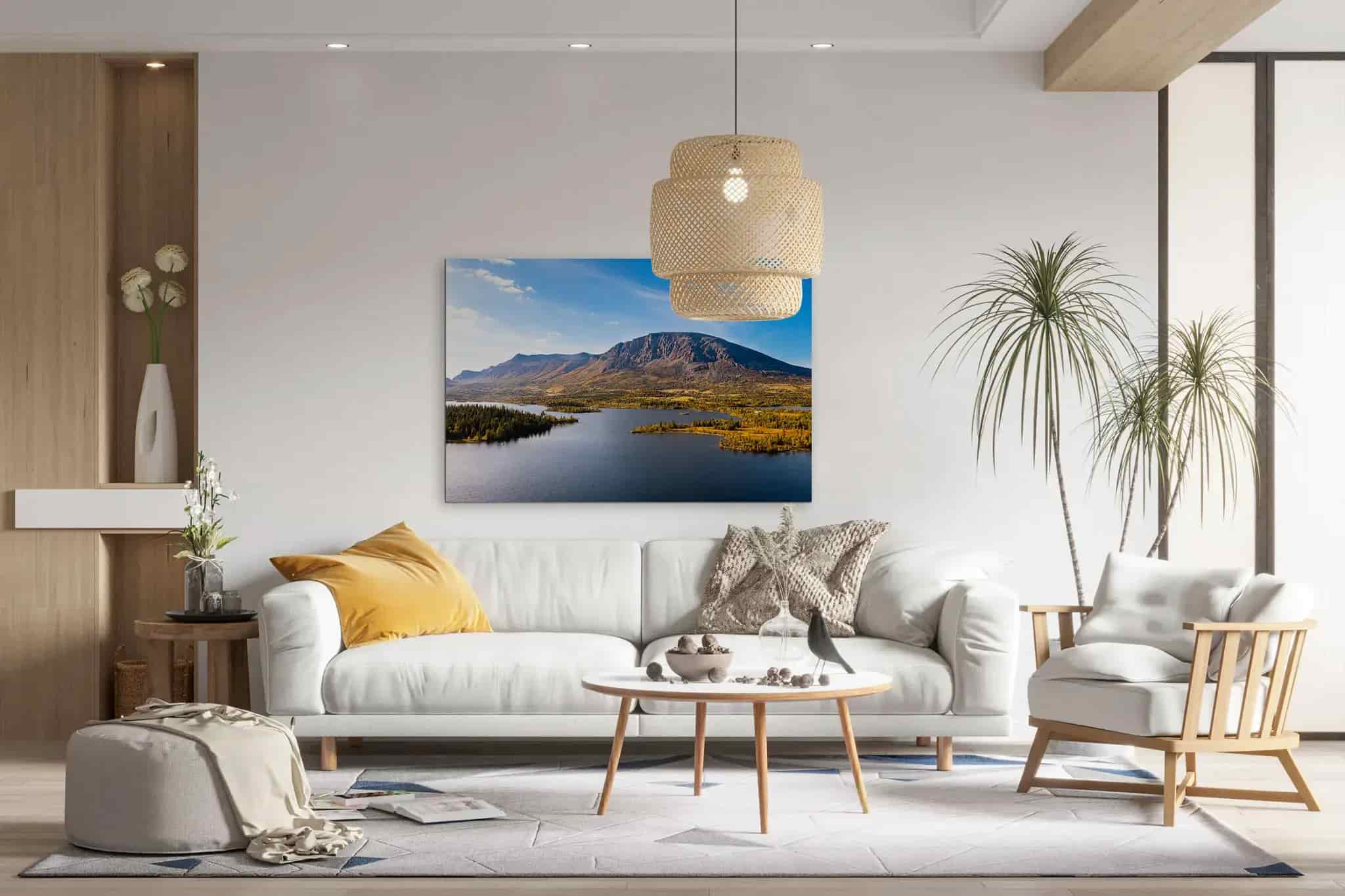 Throne over Hemsedal Mockup