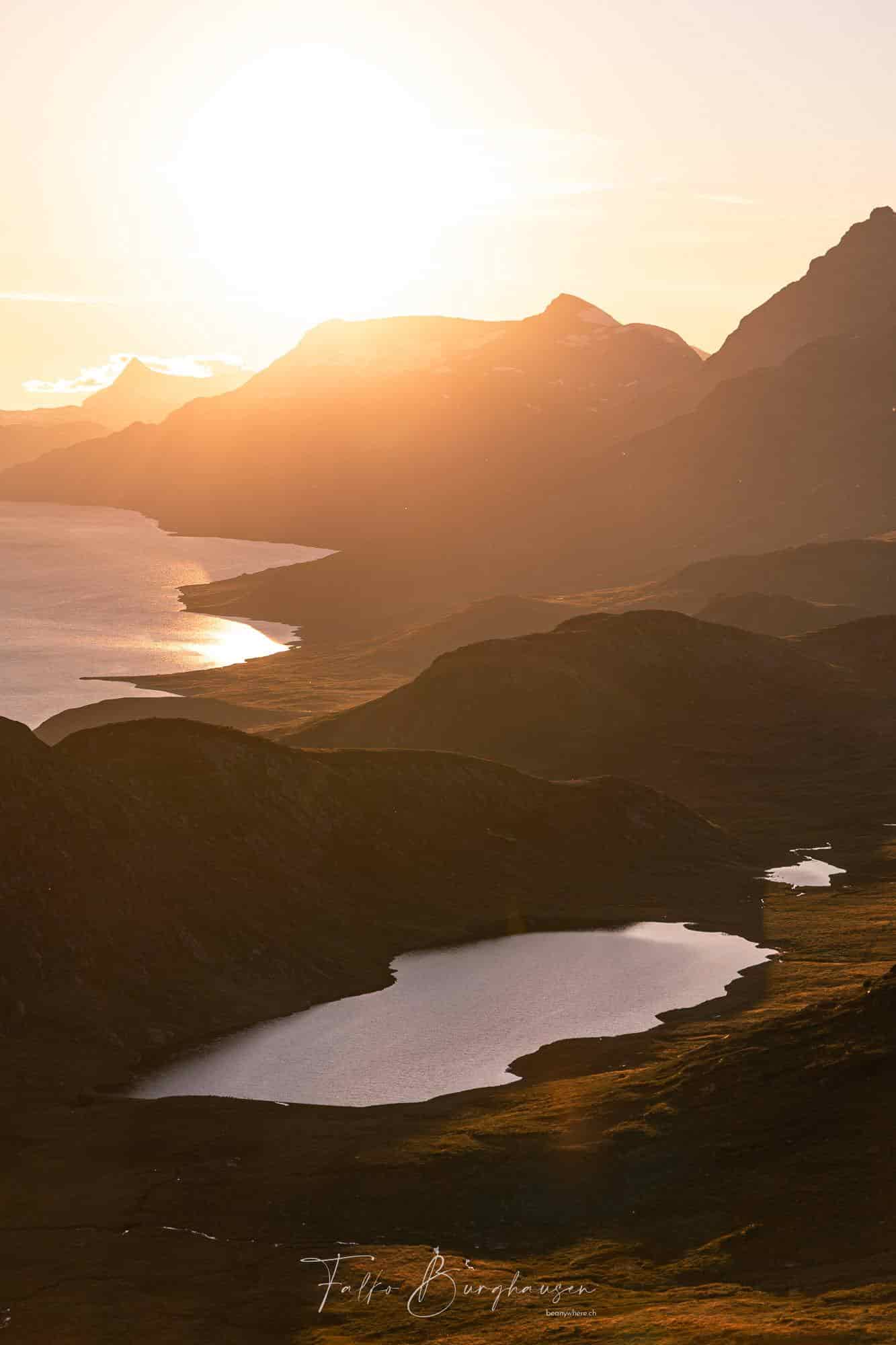 Sonnenkronen über Norwegen