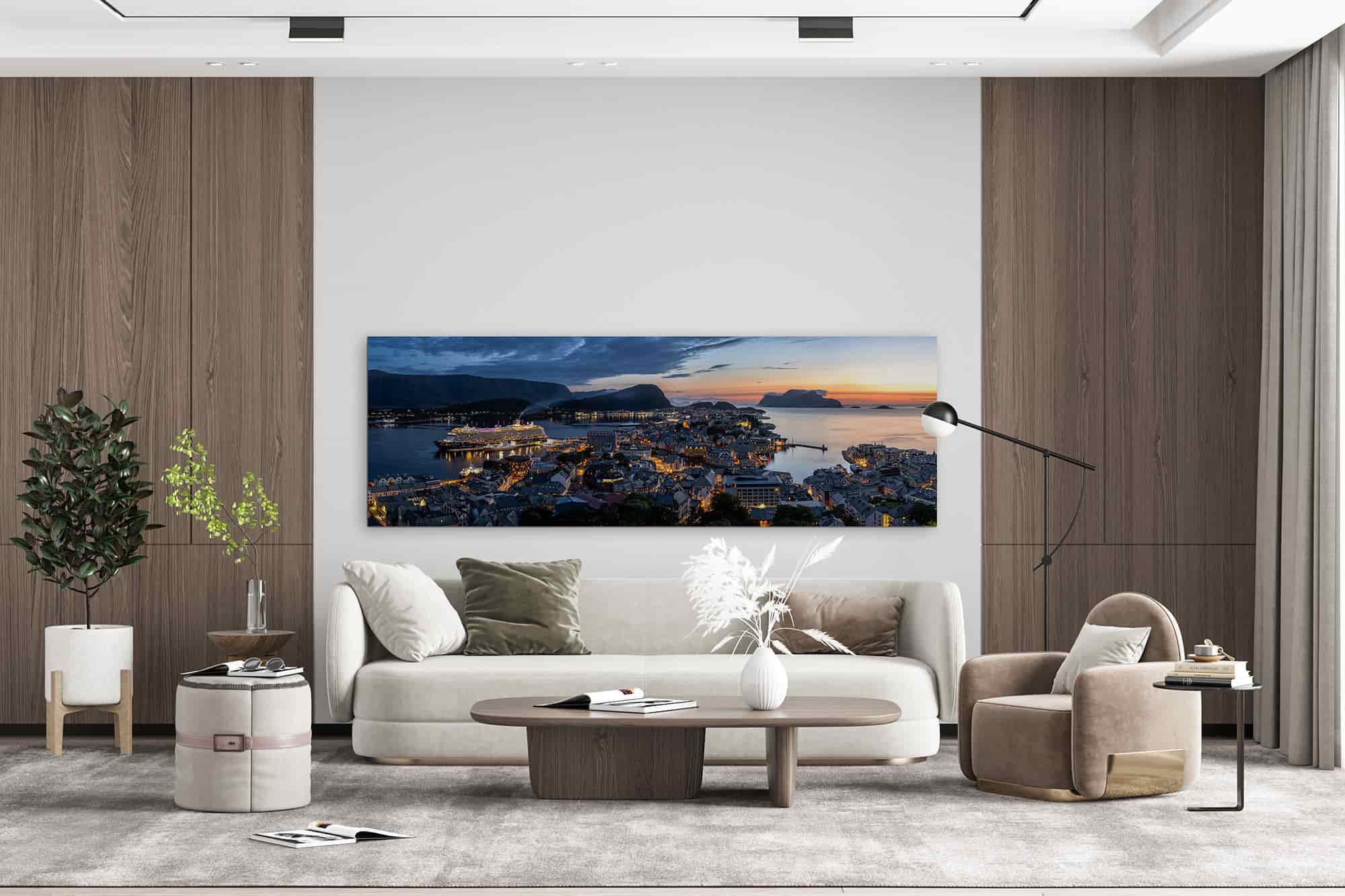 Stadt der Lichter Mockup