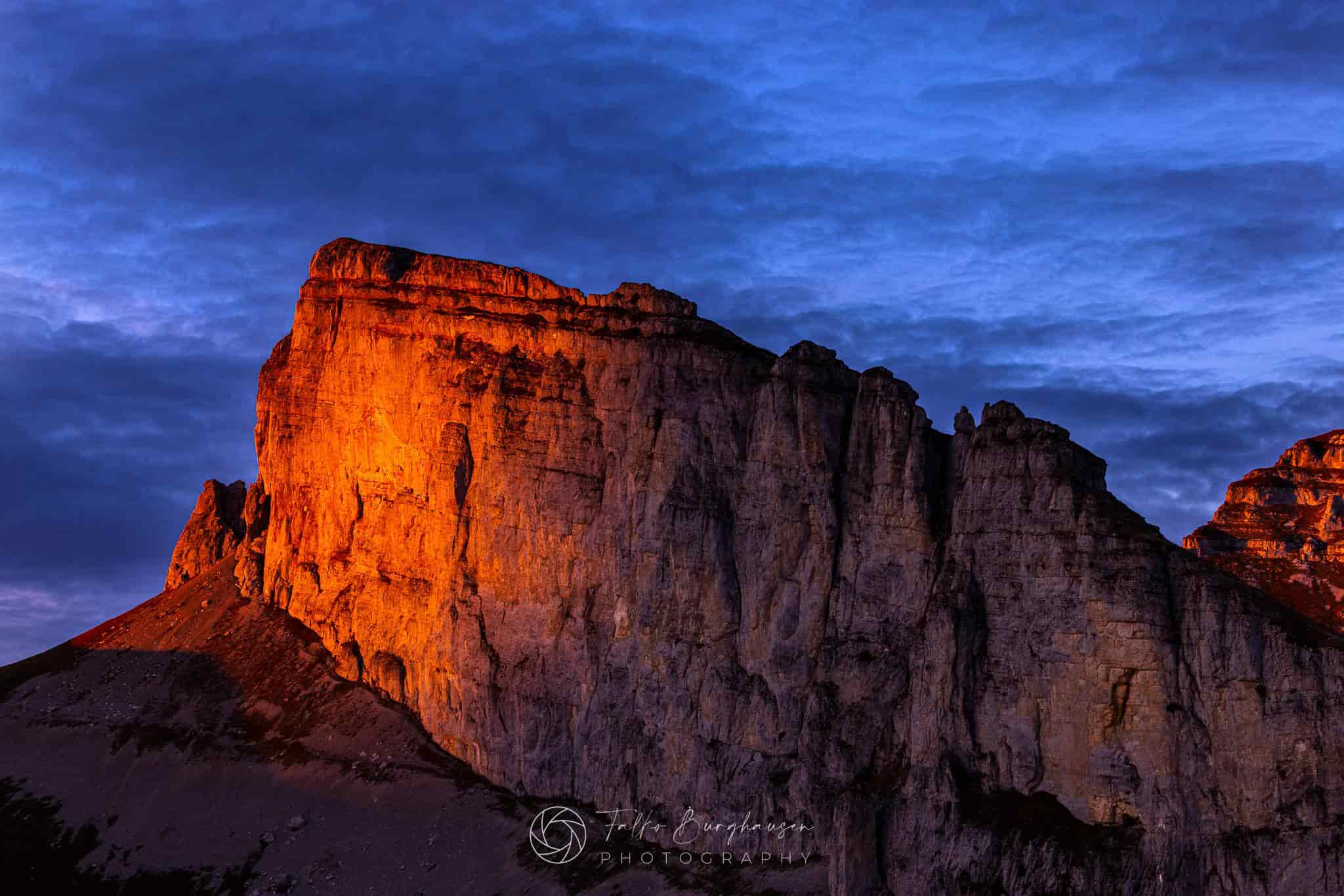 The Tour d'Aï fire crown