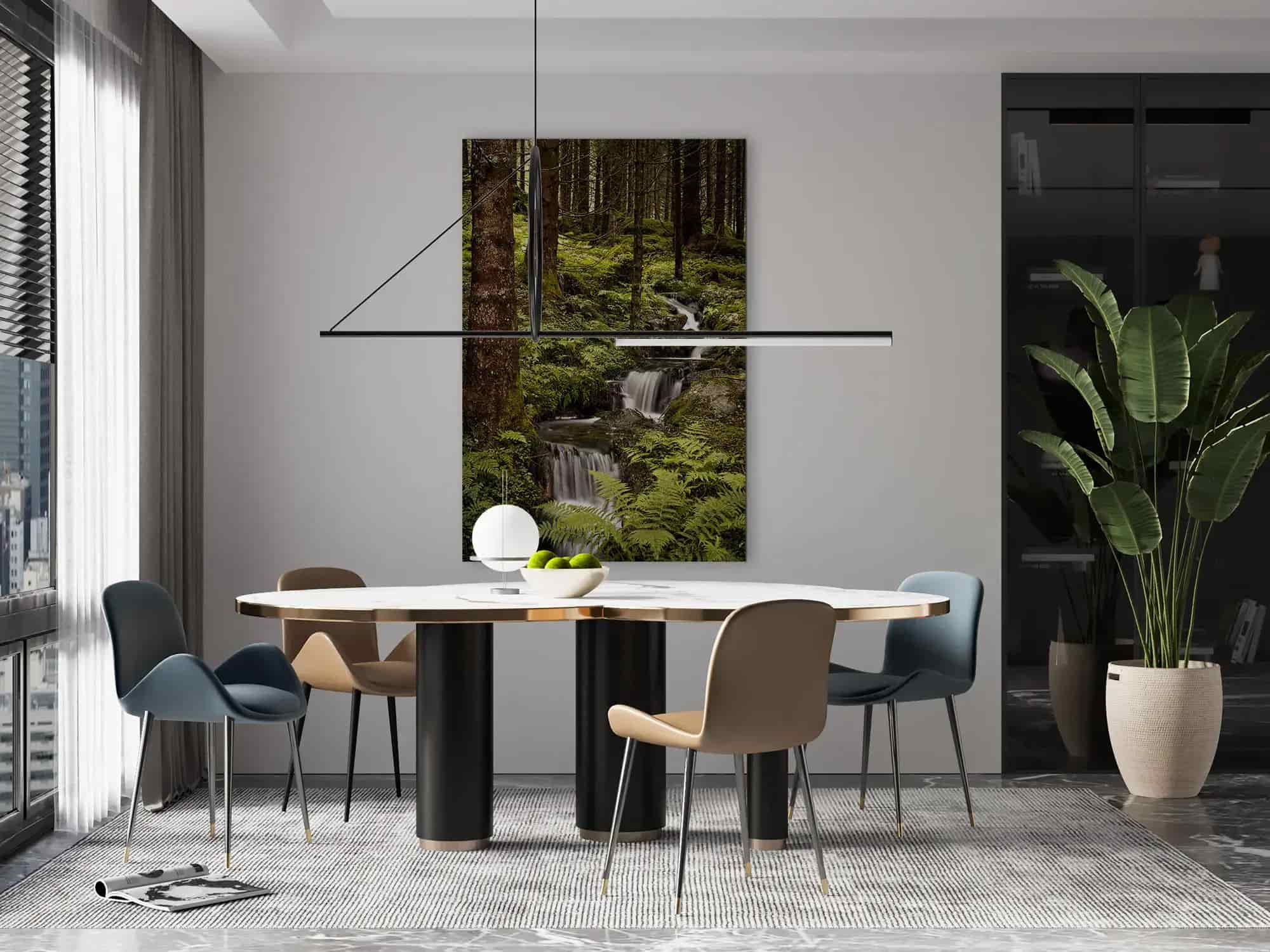 Flüsterndes Wasser des Lebens Mockup