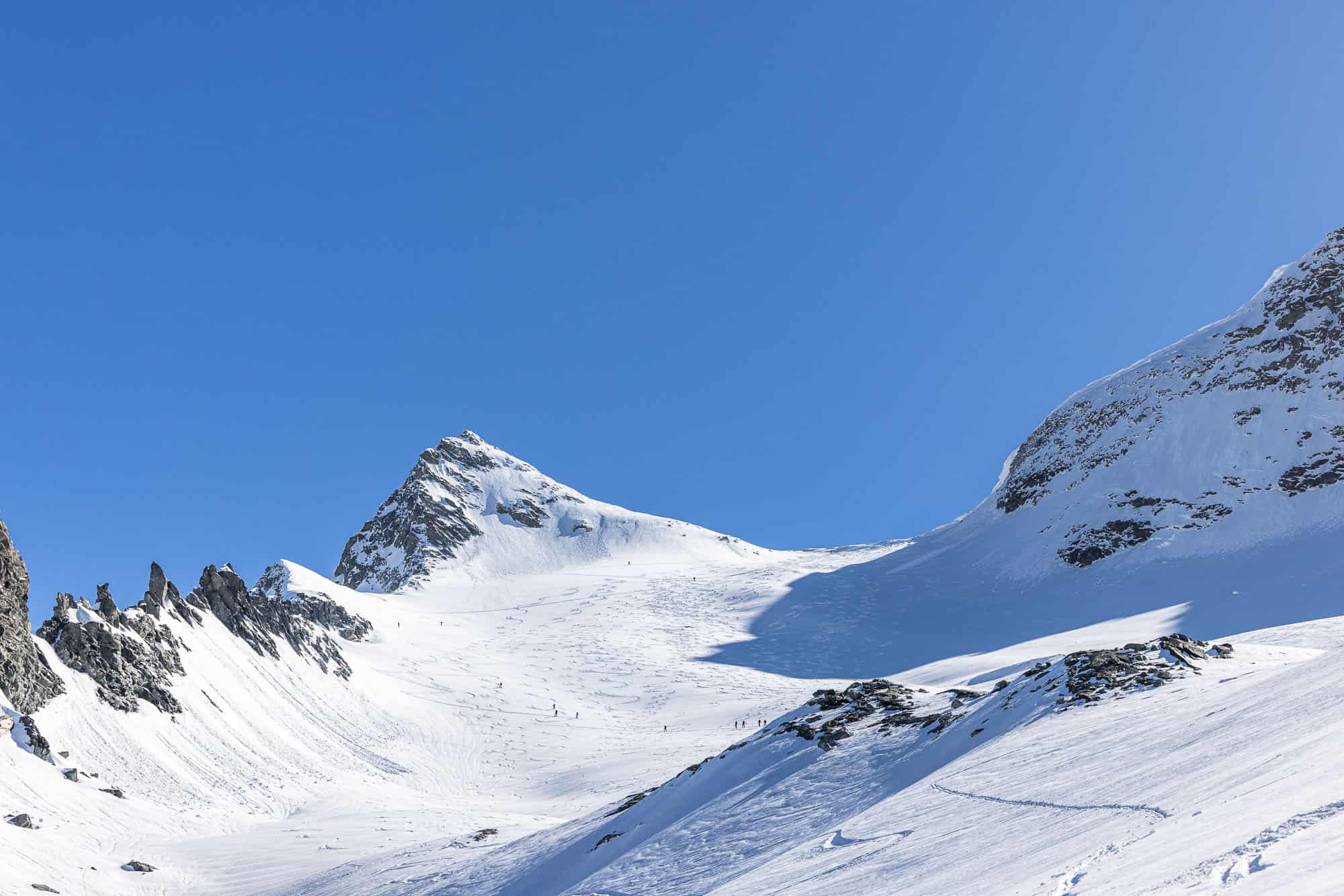 Aufstieg zum Breithornpass