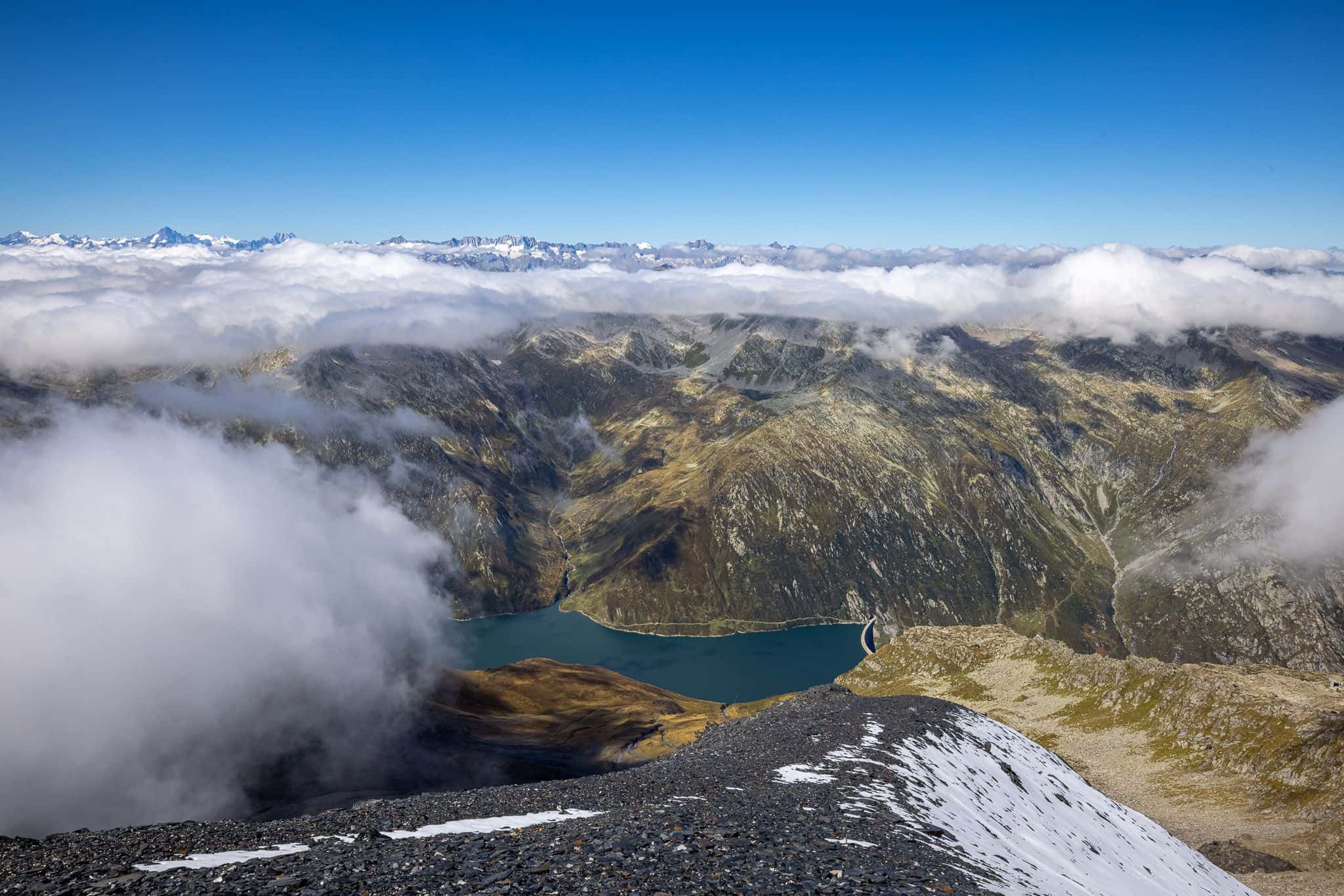 Above the clouds