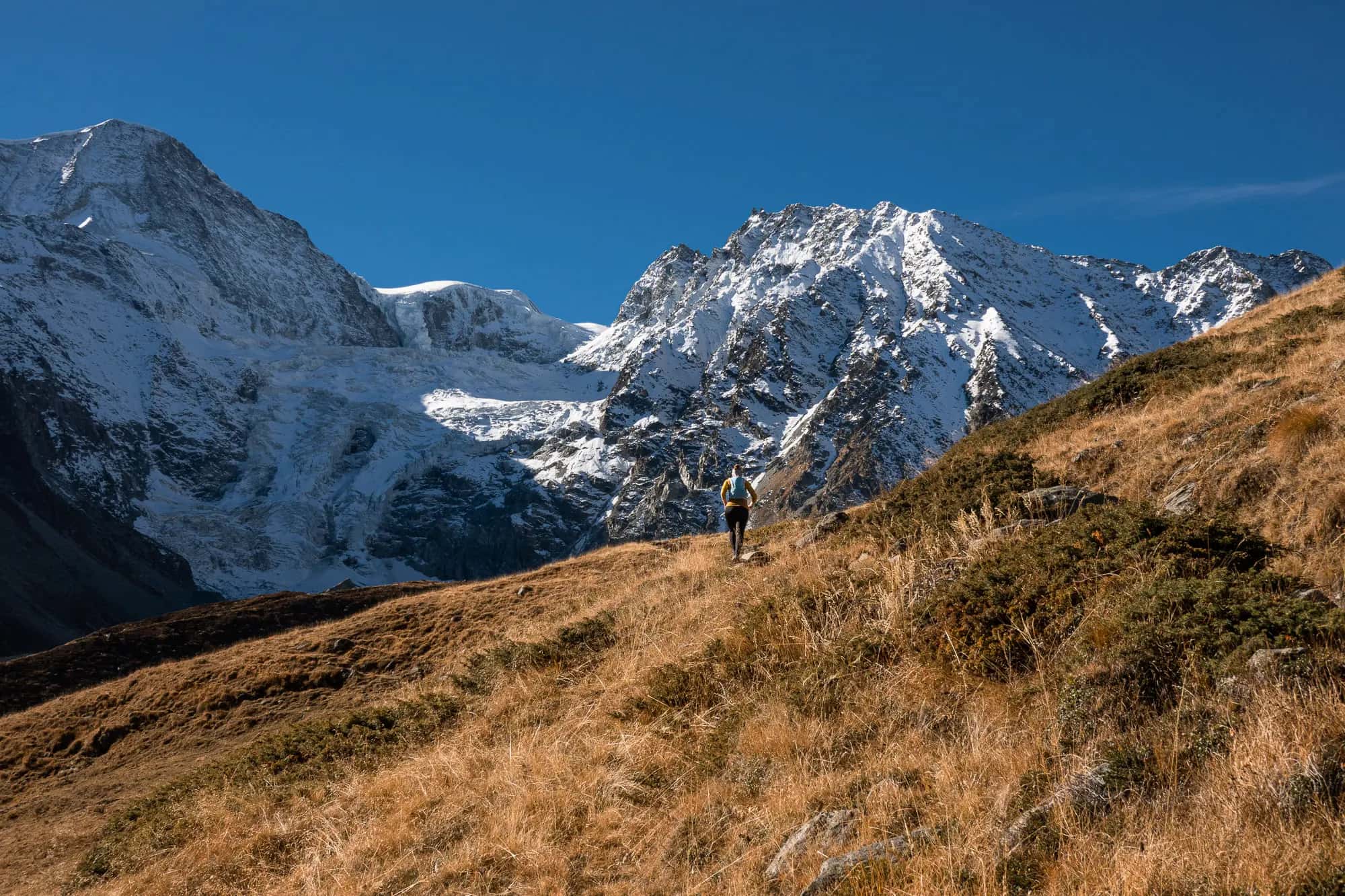 Impressive glacier scenery