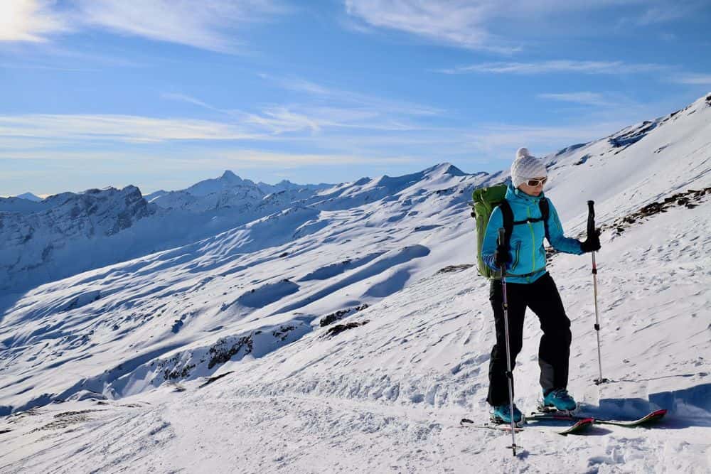 New Year's Eve ski tour on the Tällihorn