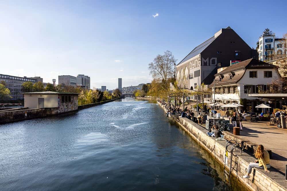 A dip in the Limmat is a must after a summer run