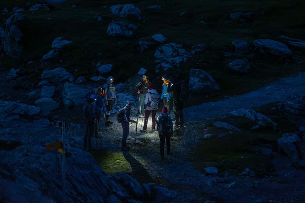 We're traveling together as a group and taking regular short breaks