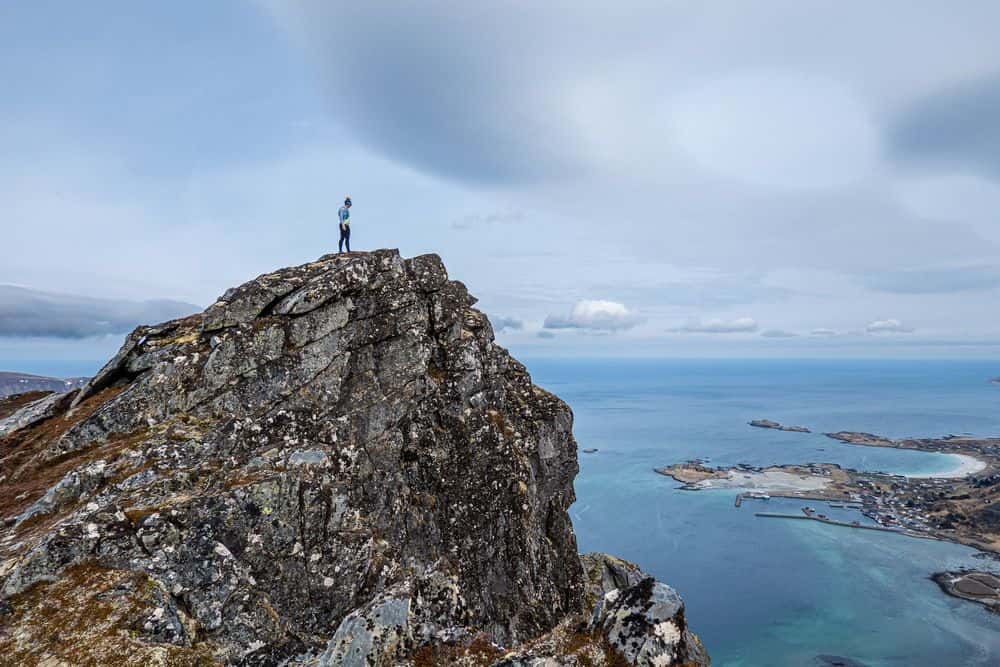 Trail run to the top of Volandstind