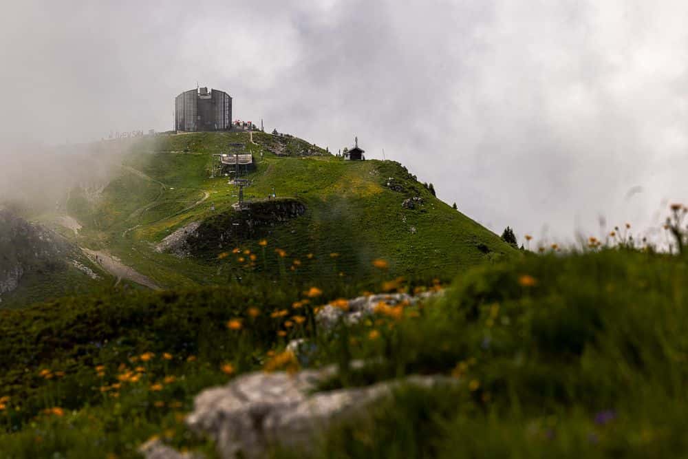 If desired, the climb can be shortened by taking the cable car to Berneuse.