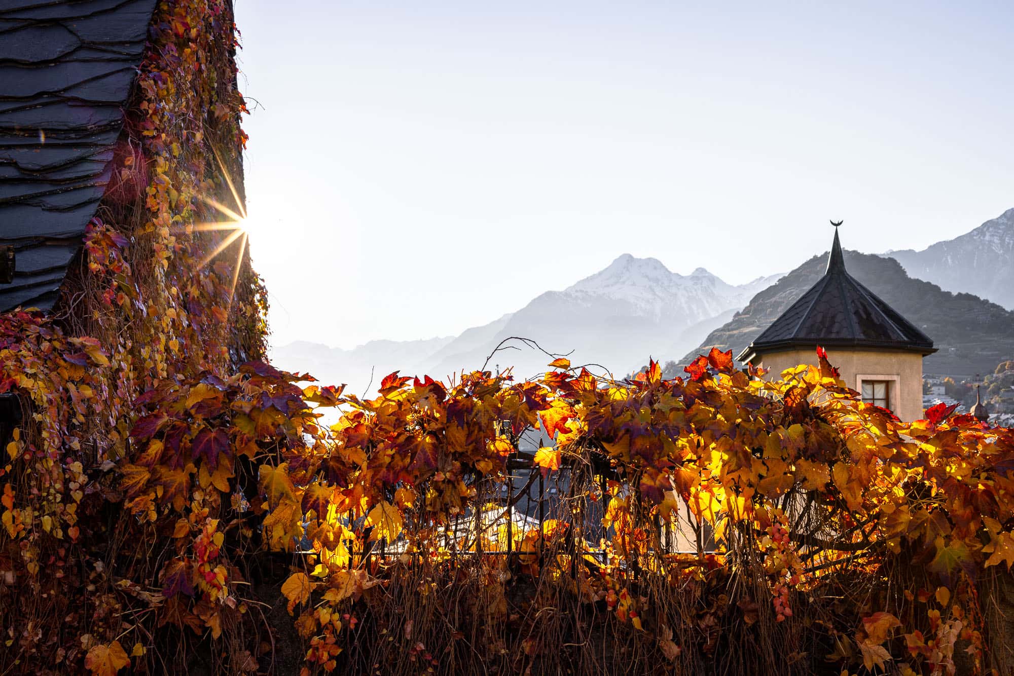 Sion ist die Hauptstadt des Kanton Wallis