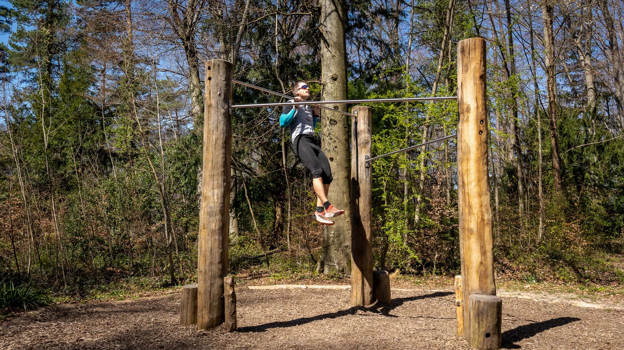 Pull-ups on the Entlisberg