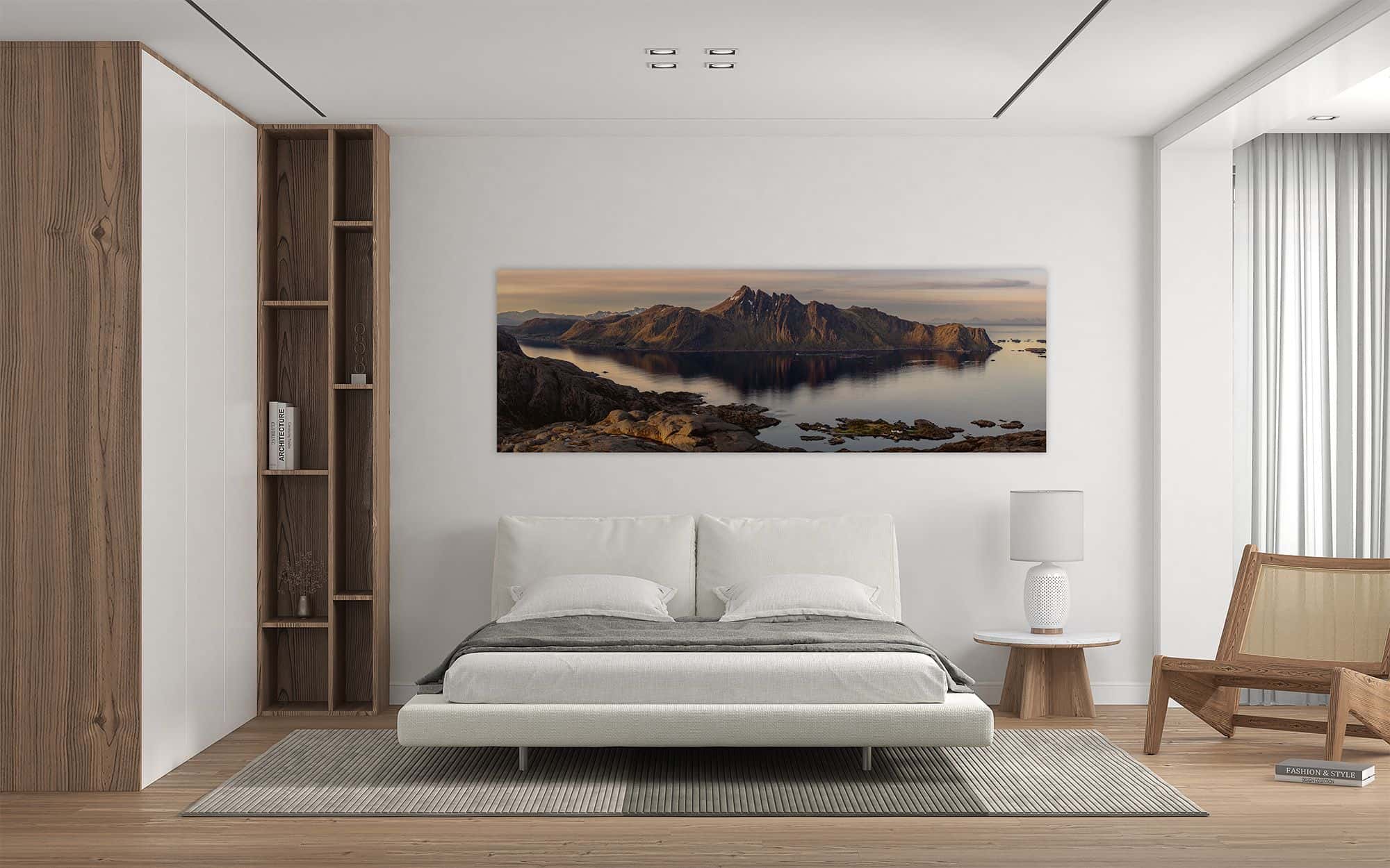 Enlarge rooms visually