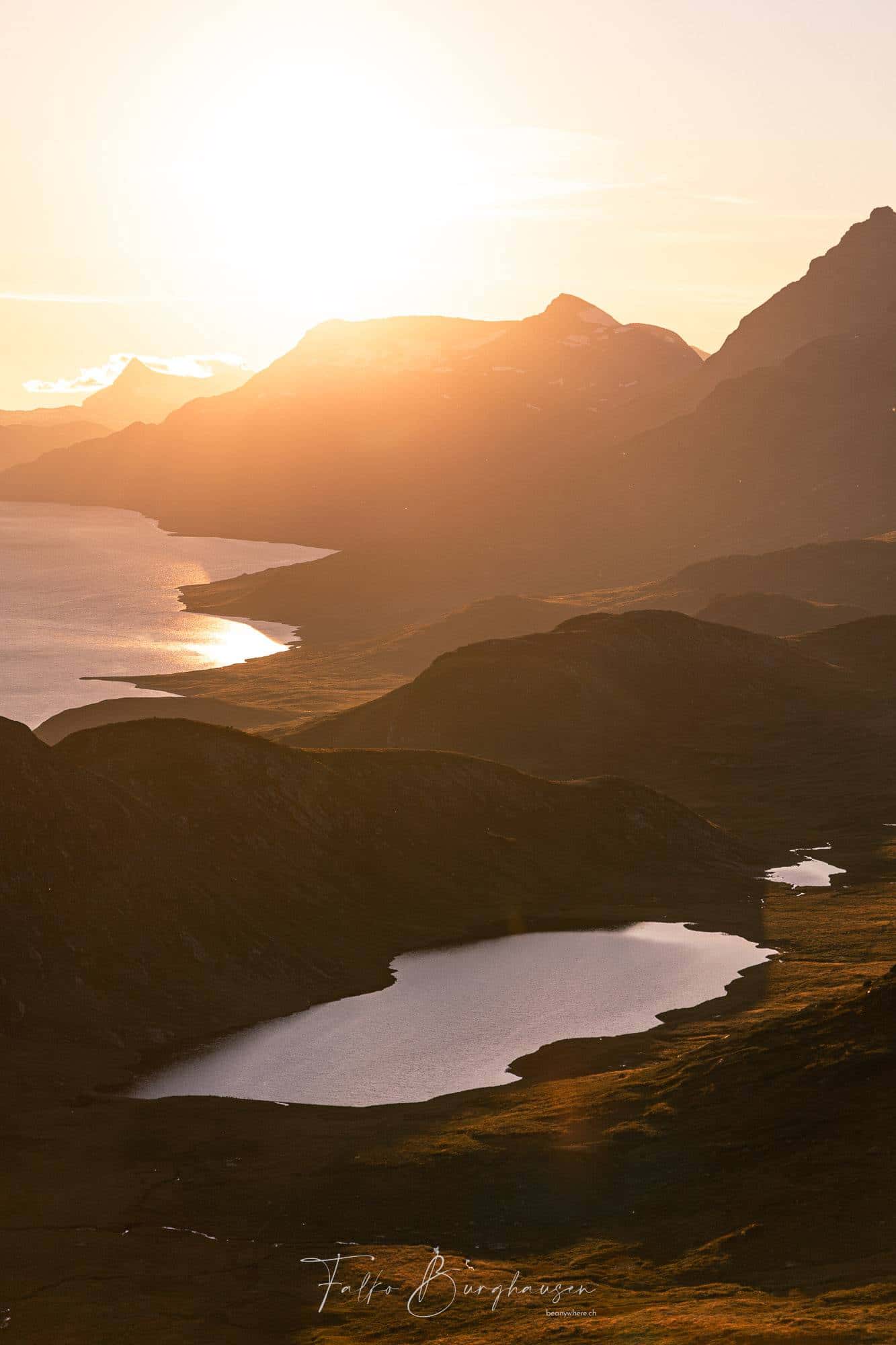 Sonnenkronen über Norwegen