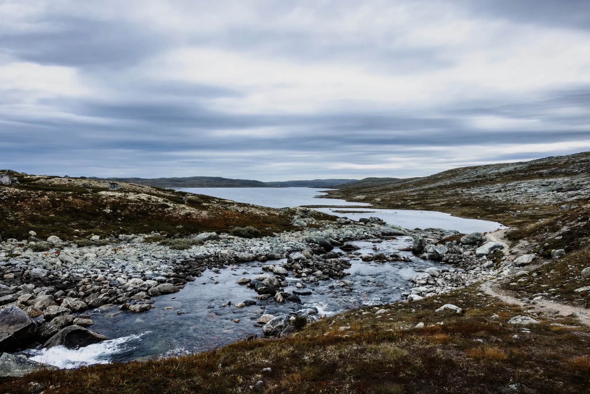 Water wherever you look.