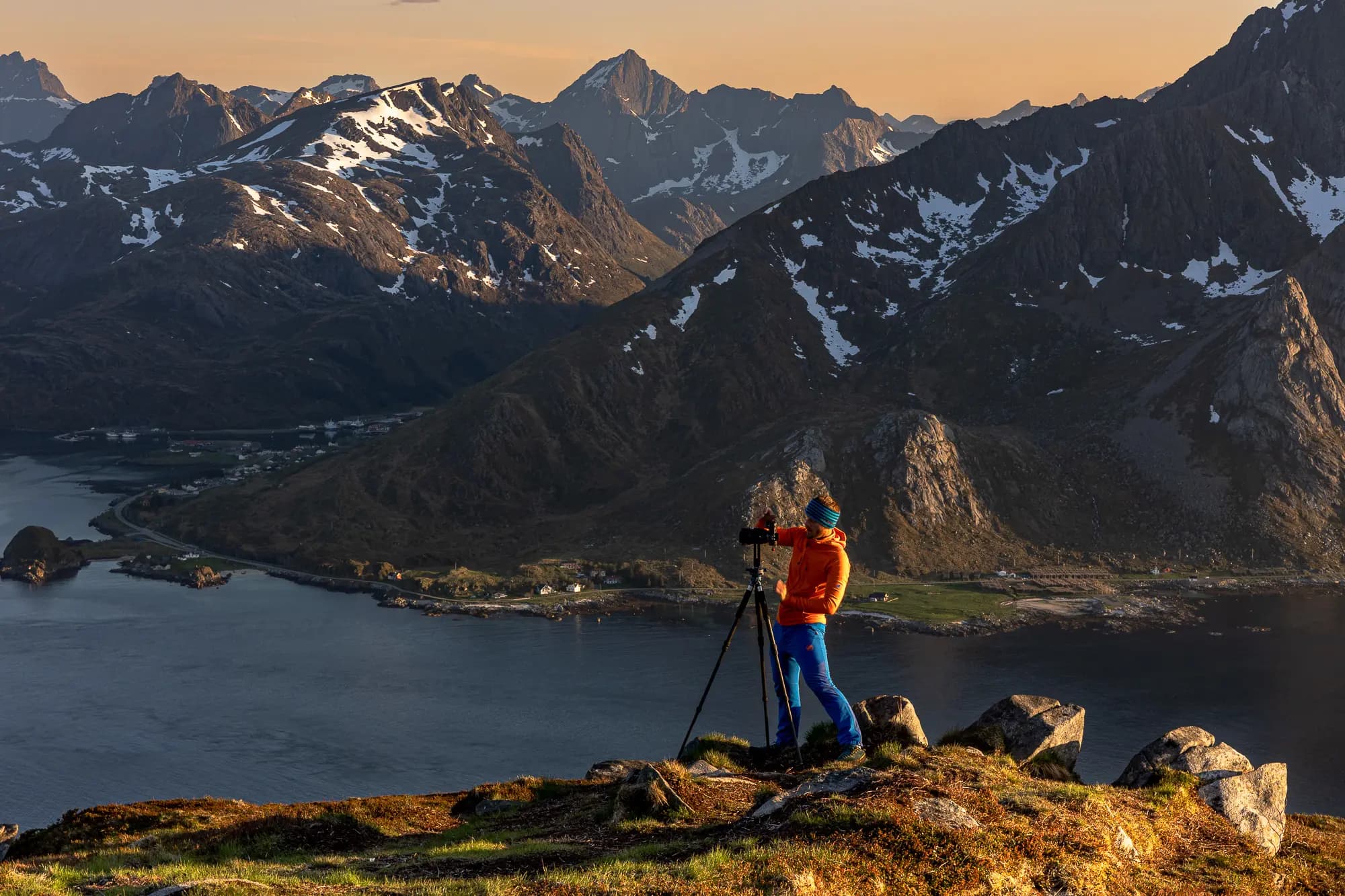 Nach langer Vorbereitung und einem Testlauf stimmen dann endlich alle Einstellungen für das Panoramafoto