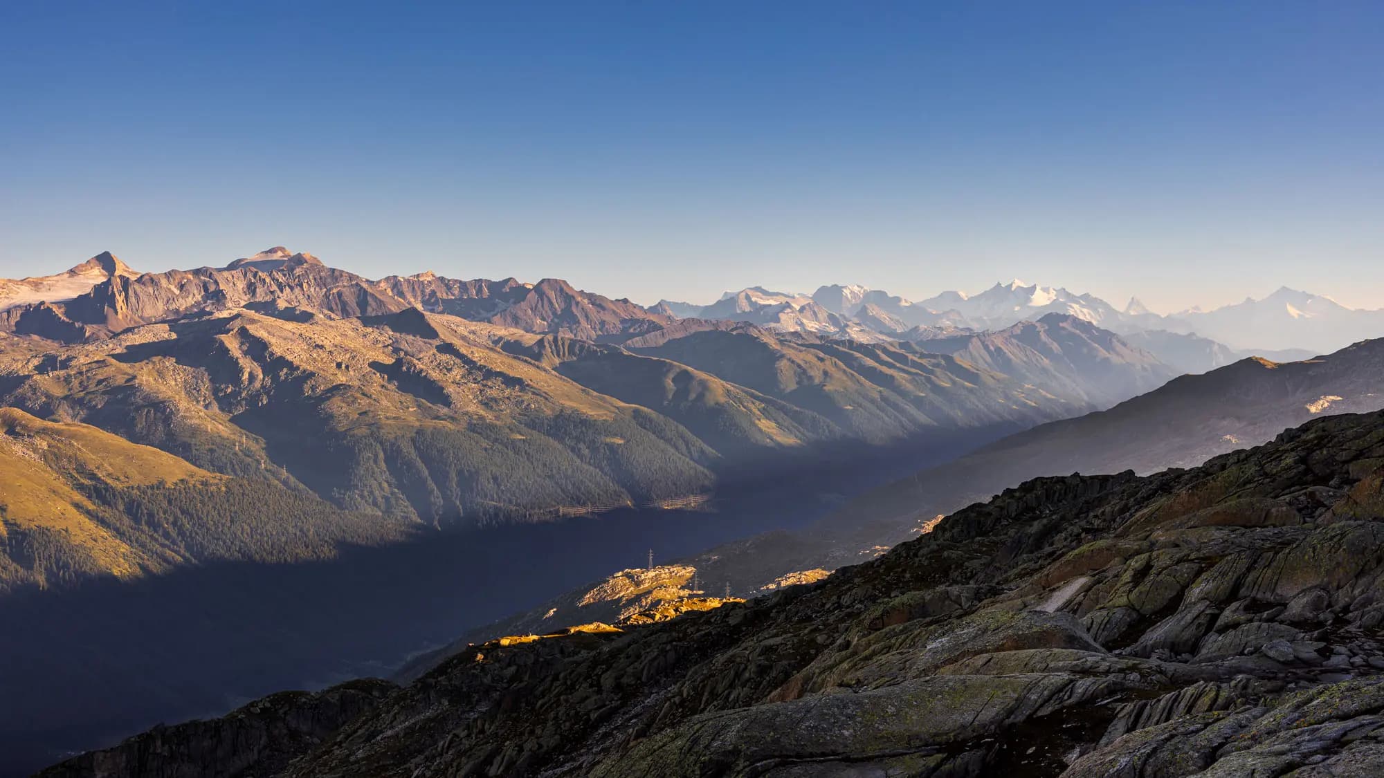 Das Obergoms im Wallis