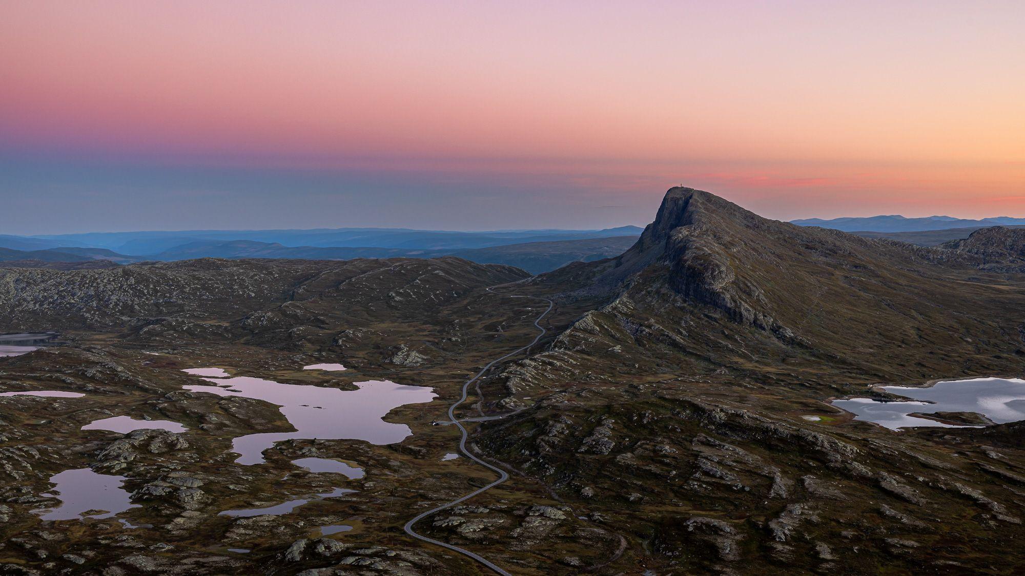Panoramafotografie im Jotunheimen Nationalpark