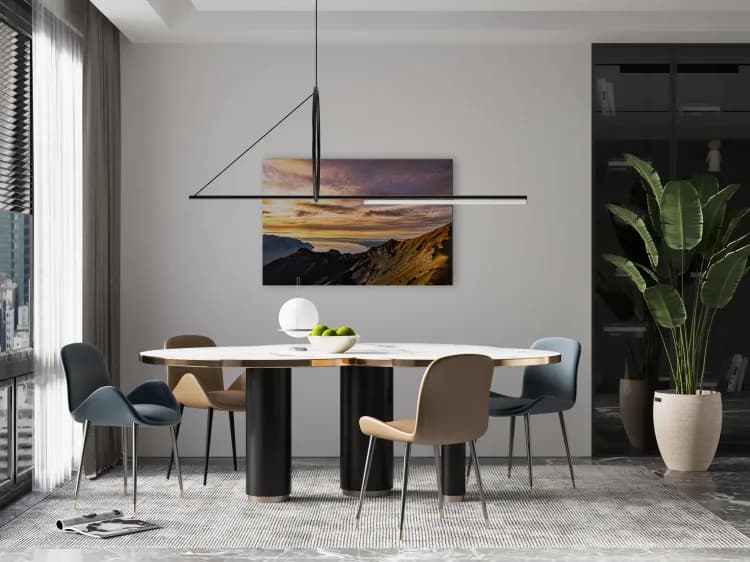 Visually enlarge rooms