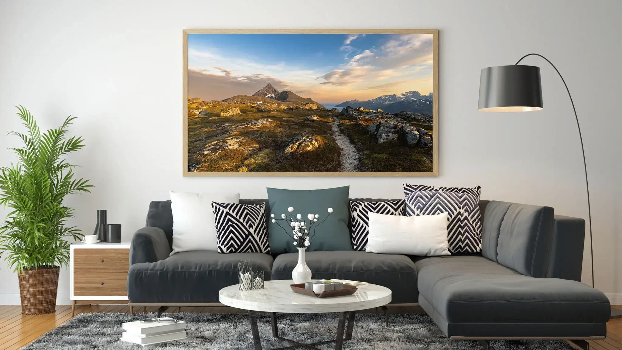 Pfade des Nordens Mockup