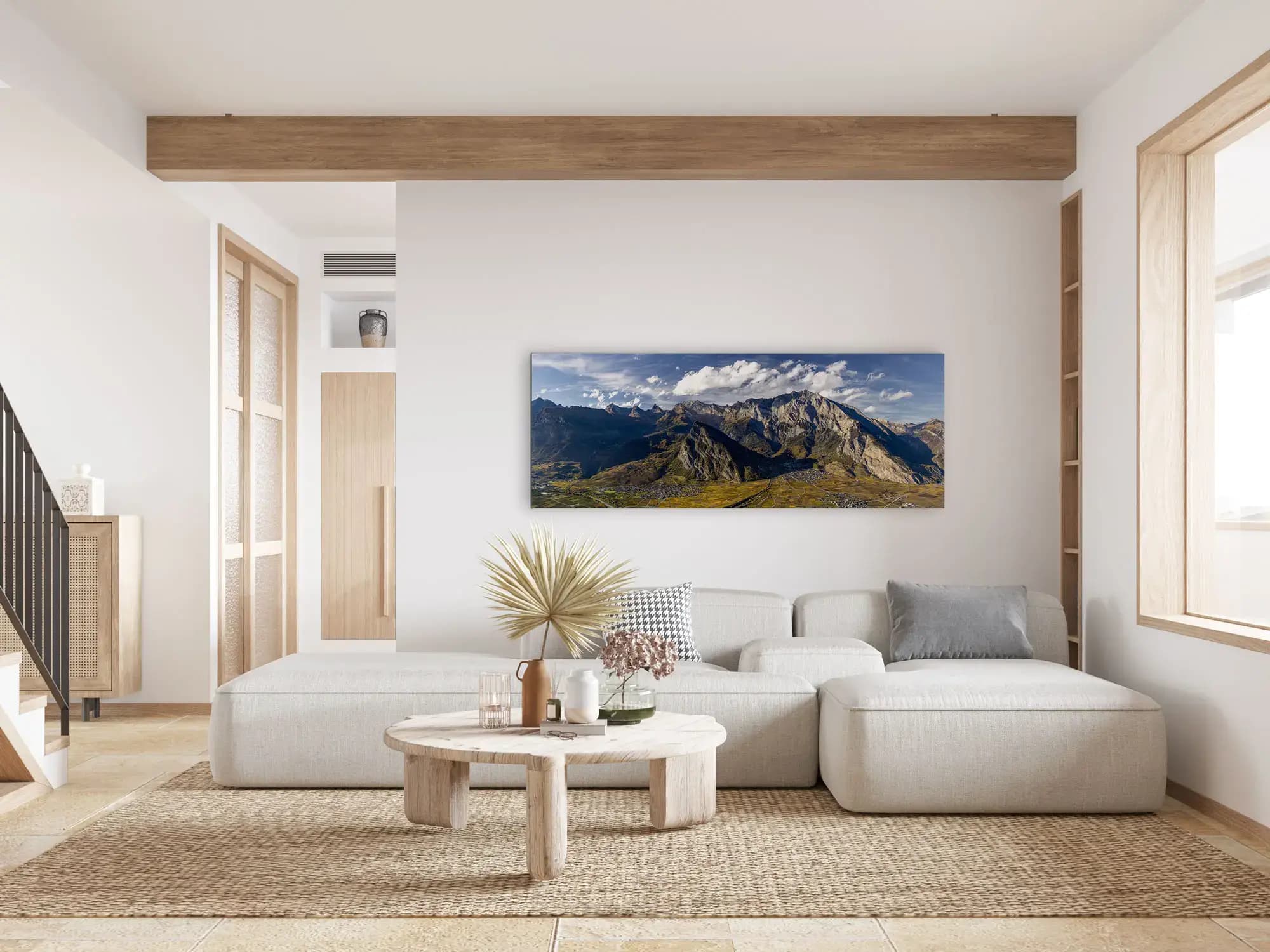 Die Kunst des Walliser Weines Mockup