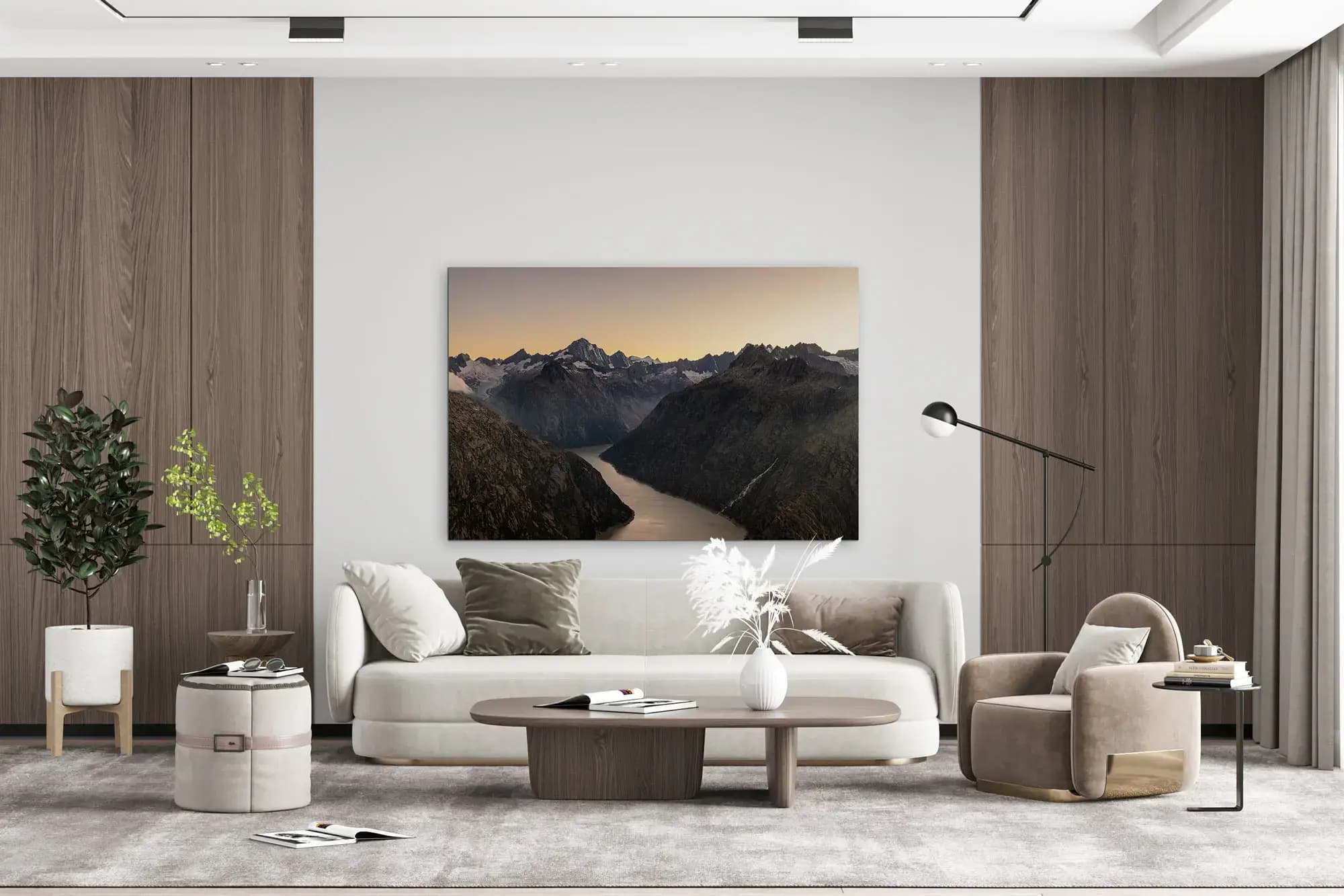 Erbe der Alpenmajestät Mockup