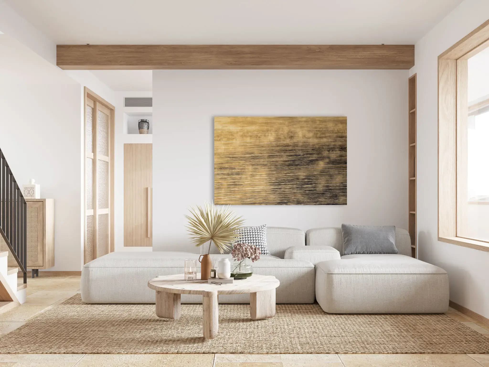 Goldenes Wasser Mockup