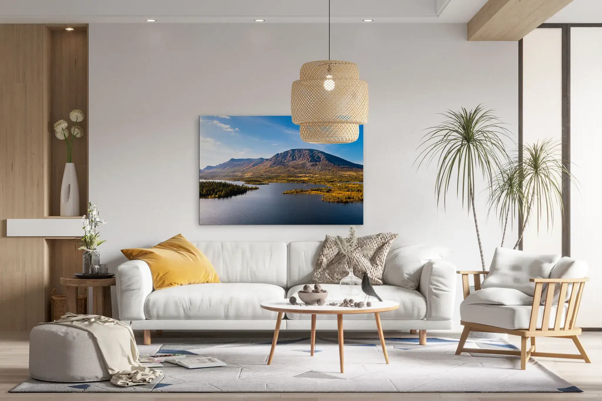 Throne over Hemsedal Mockup