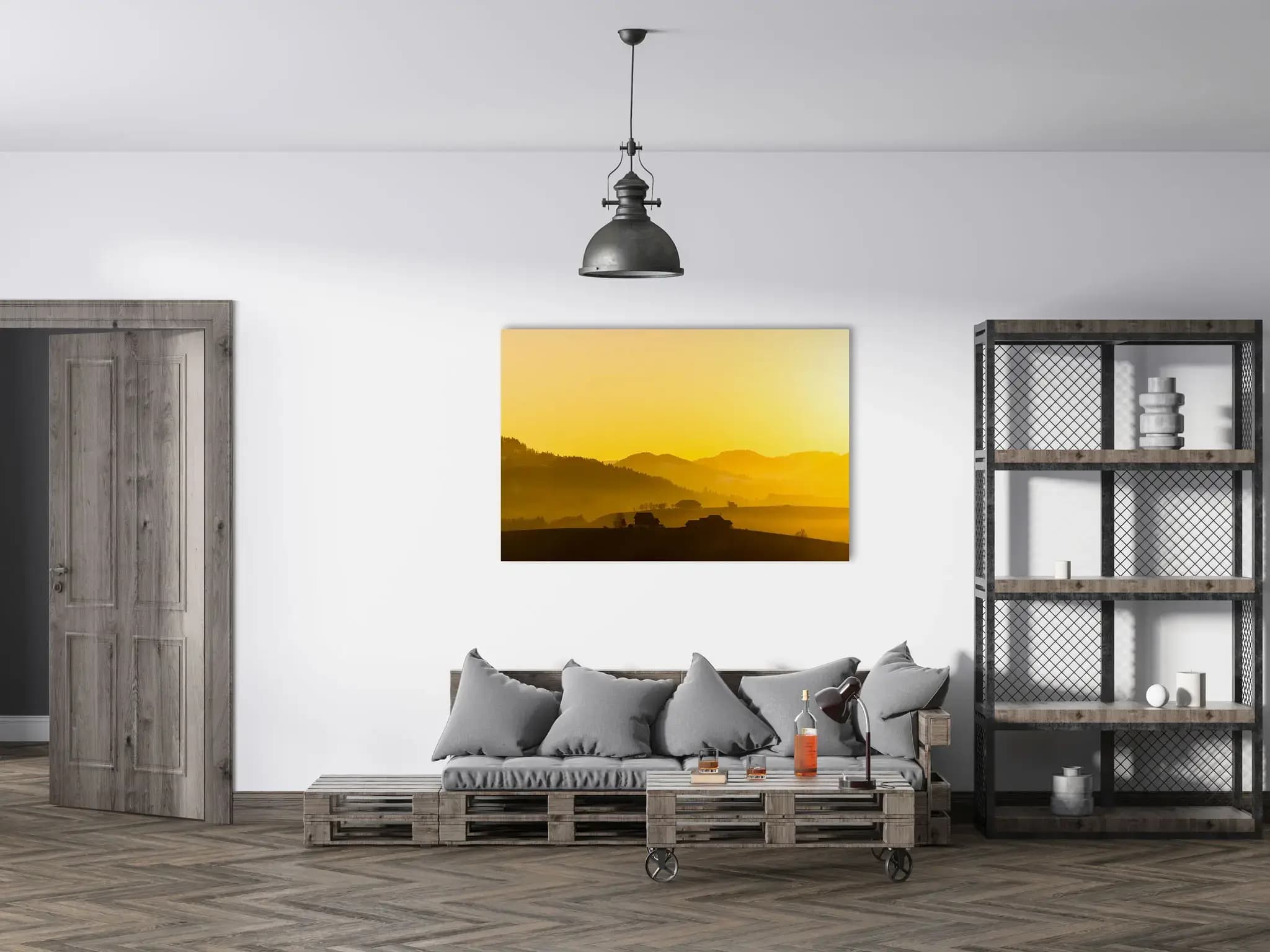 Liquid Summer Gold Mockup
