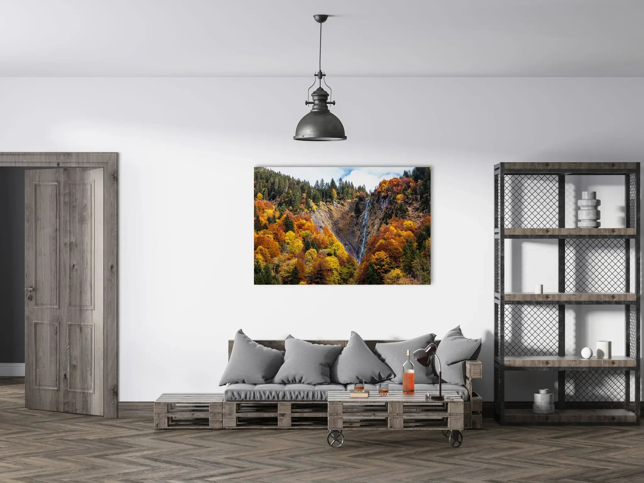 Golden Forests Mockup
