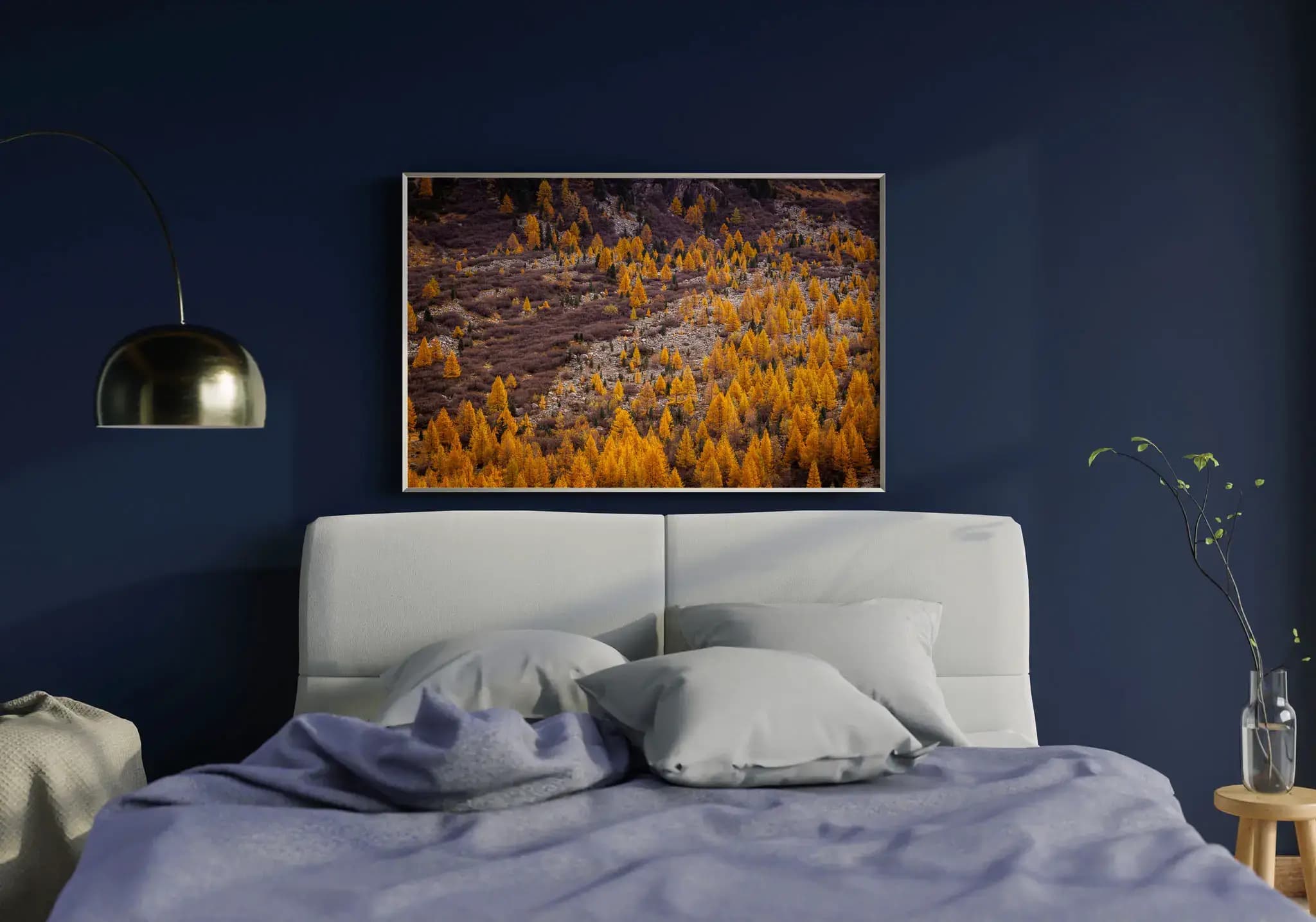 Goldenes Mosaik Mockup