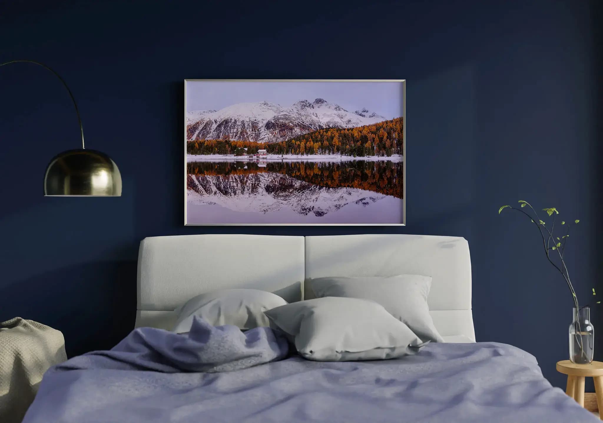 Silent Dream Lej da Staz Mockup
