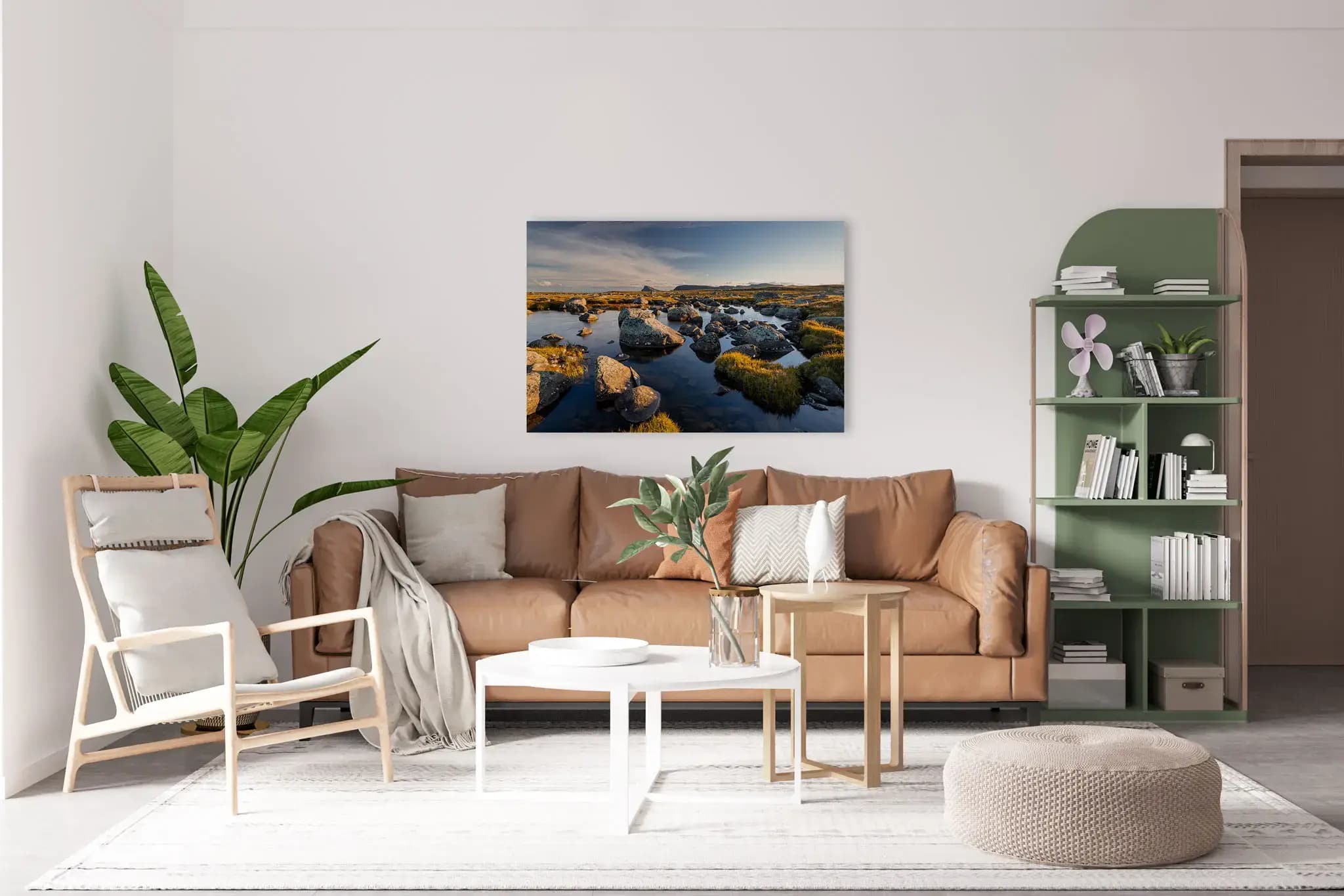 Hidden beauty of the north Mockup