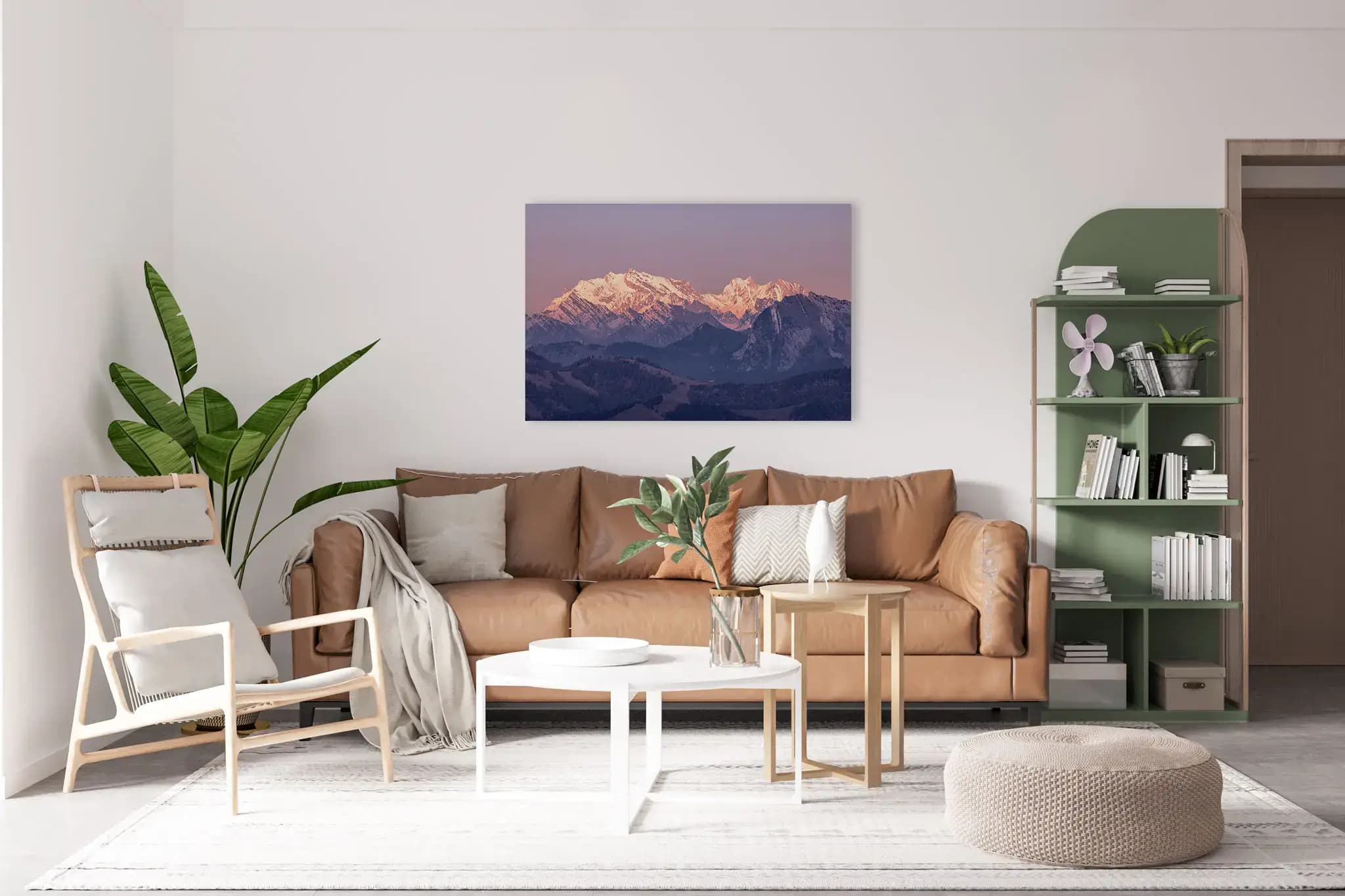 Pastel Beauty of the Säntis Mockup