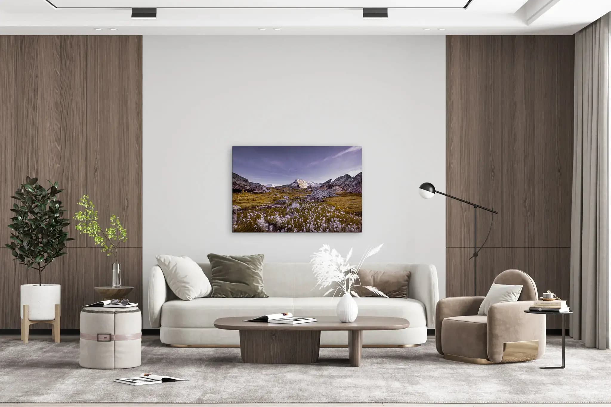 Alpine Symphonie der Stille Mockup