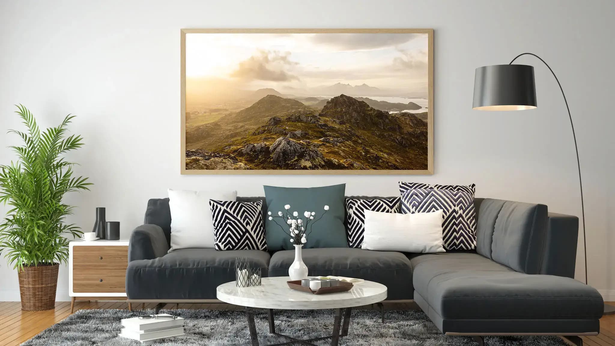 Ewiges Gold des Nordens Mockup