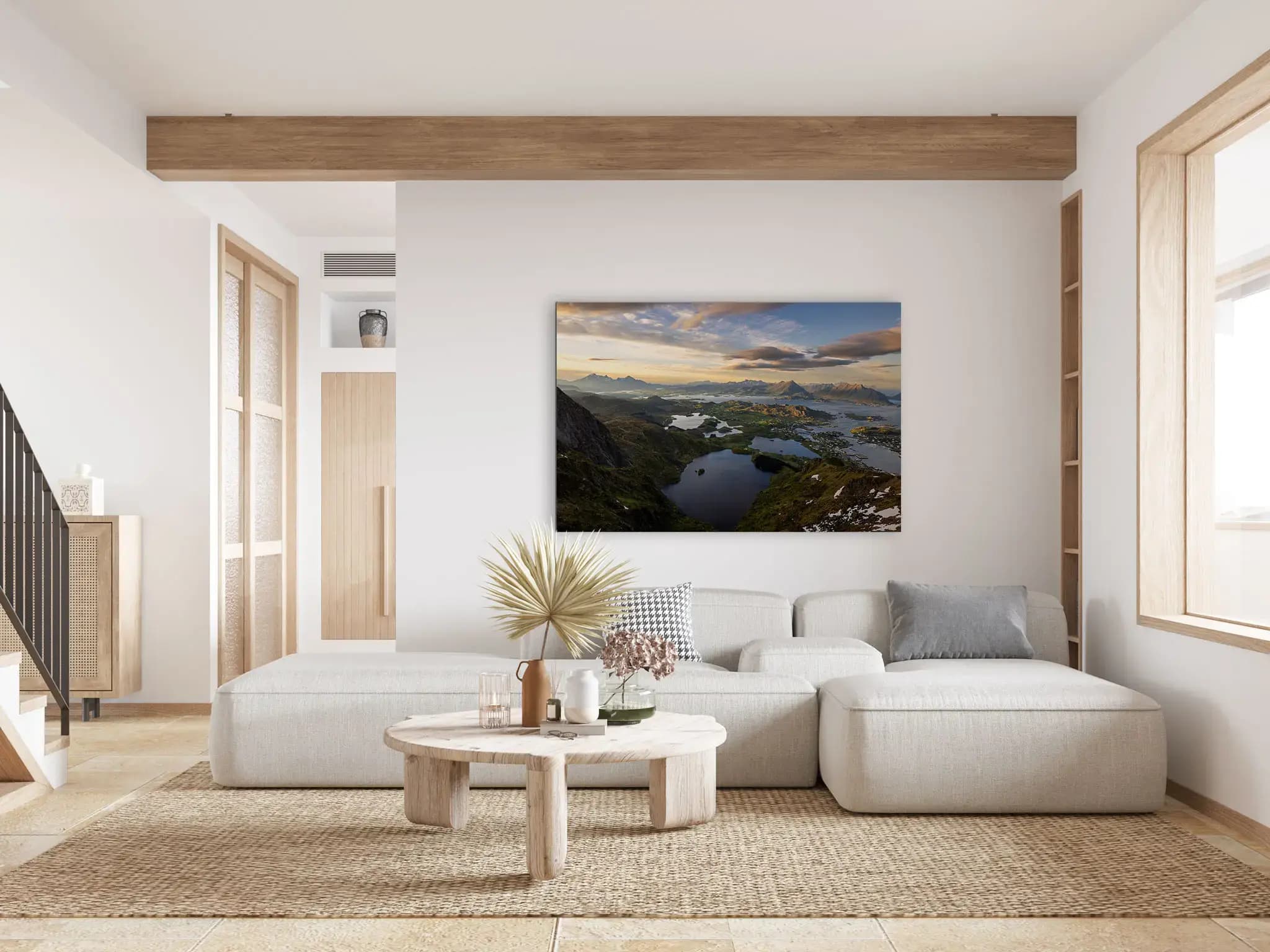 Lichtzauber der Lofoten Mockup
