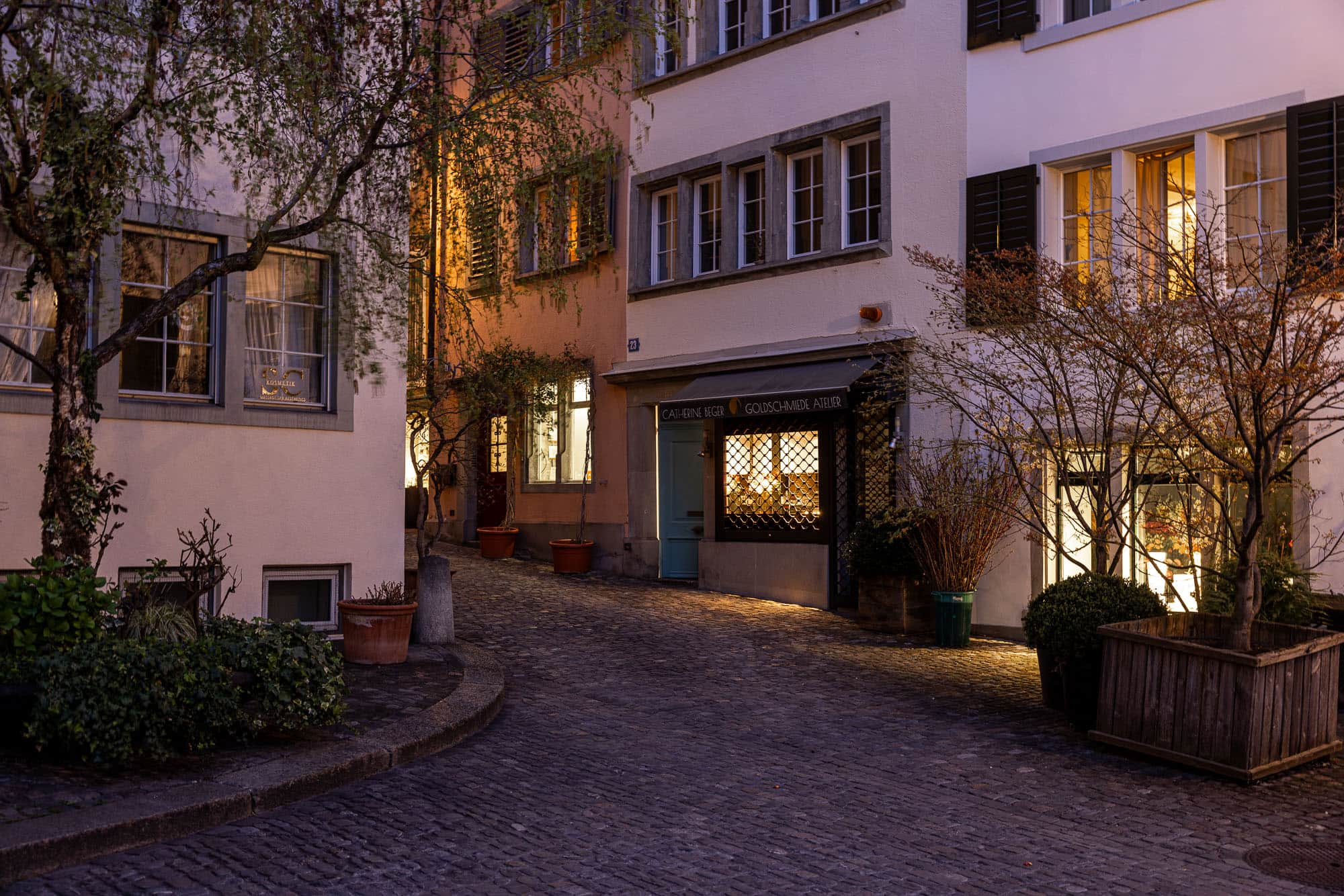 The old town of Zurich