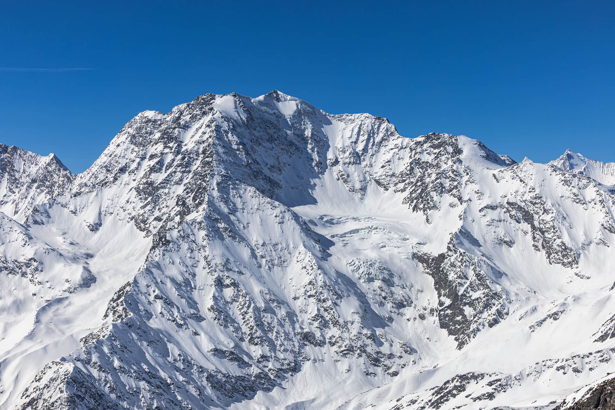 Die Fletschhorn Nordseite