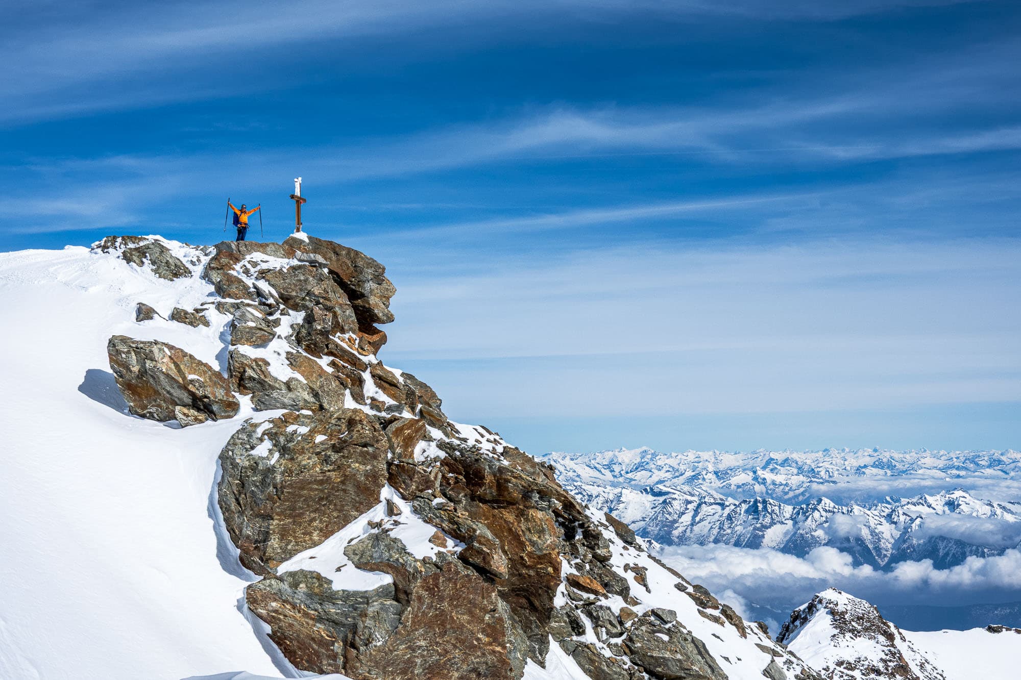 Skihochtour aufs Fletschhorn