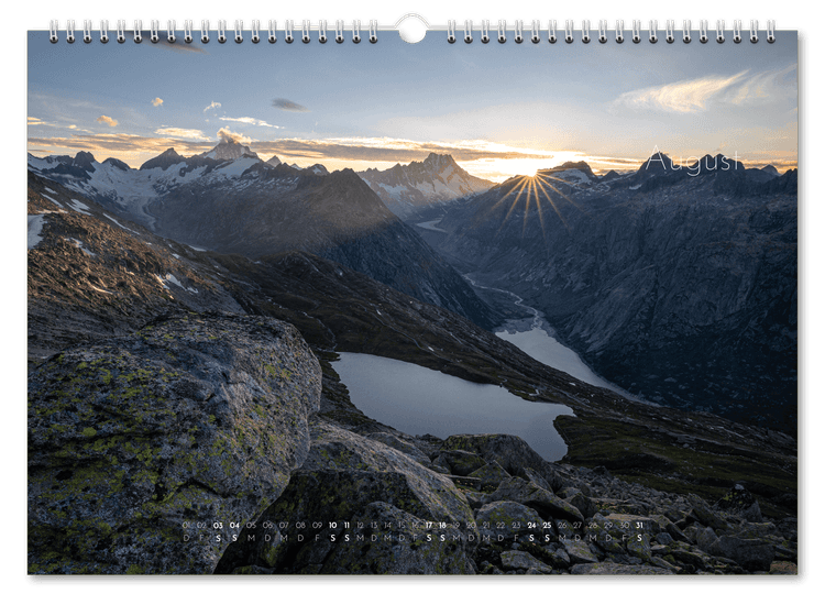 Mountains calendar 2024 7