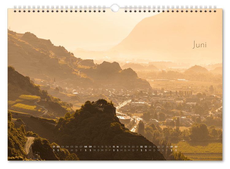 Mountains calendar 2024 5