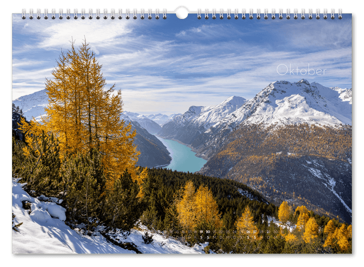 Mountains calendar 2024 9