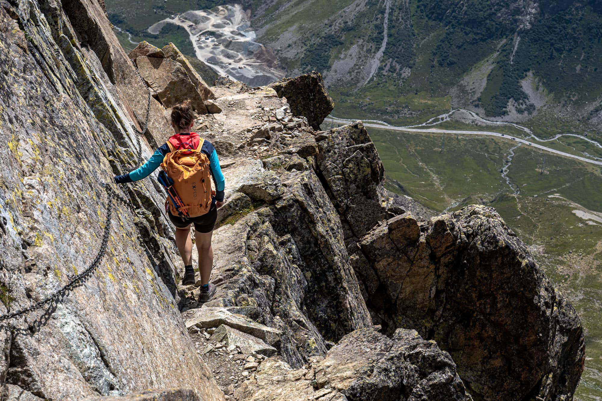 From Piz Julier to the Julier Pass