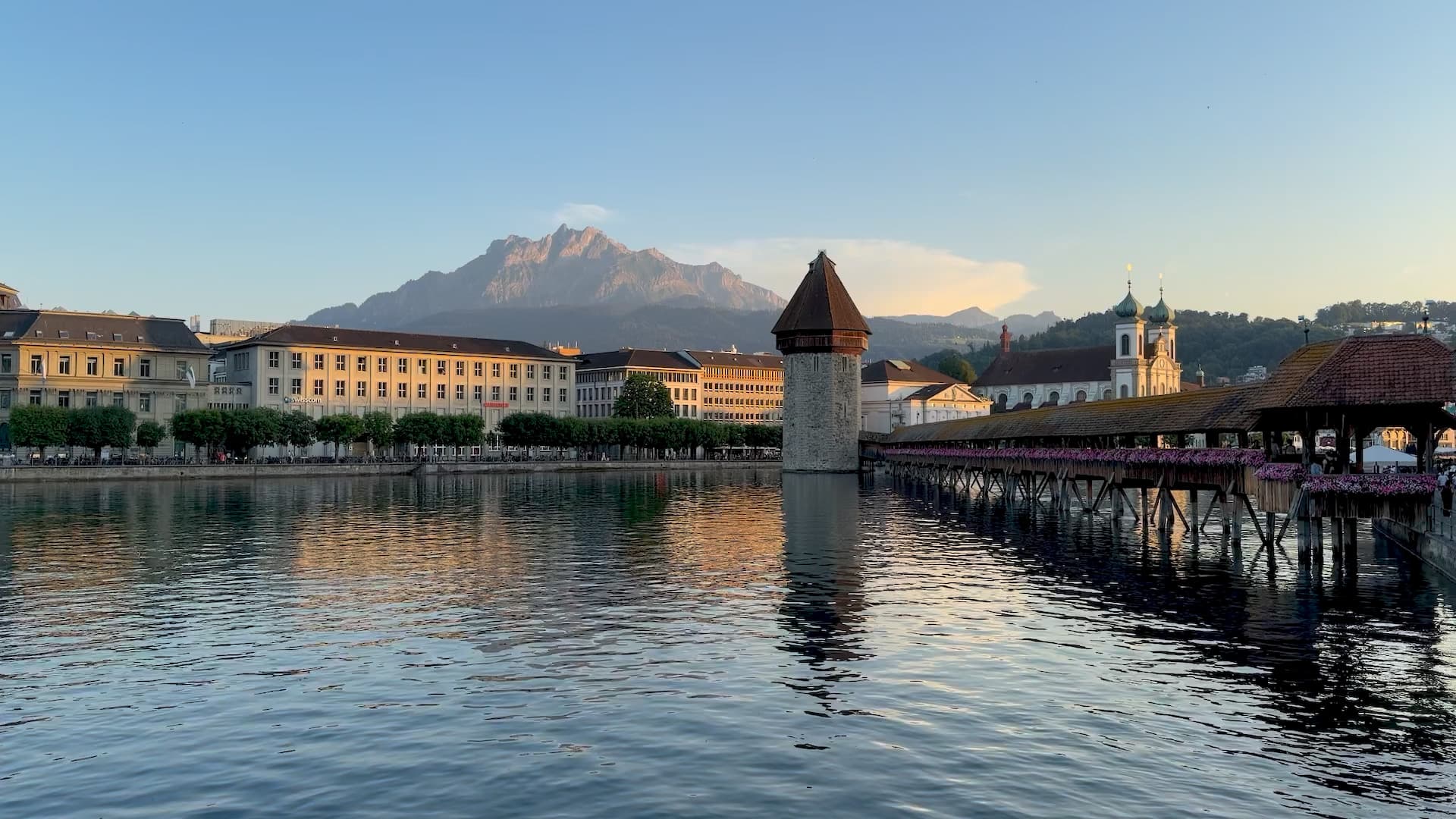 Abendstimmung in Luzern